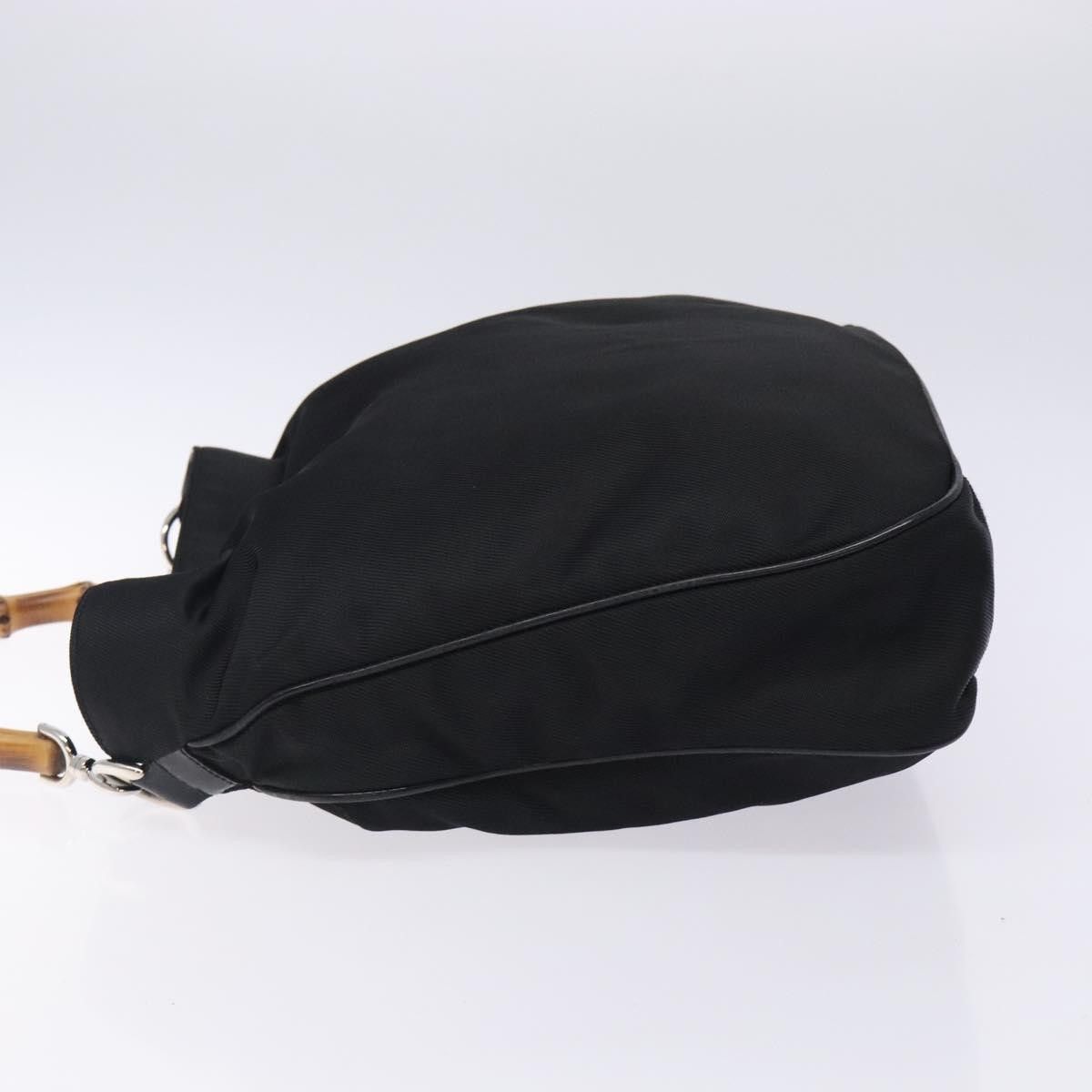 Gucci Gucci Vintage Bamboo Shoulder Bag Nylon Size ONE SIZE - 4 Thumbnail