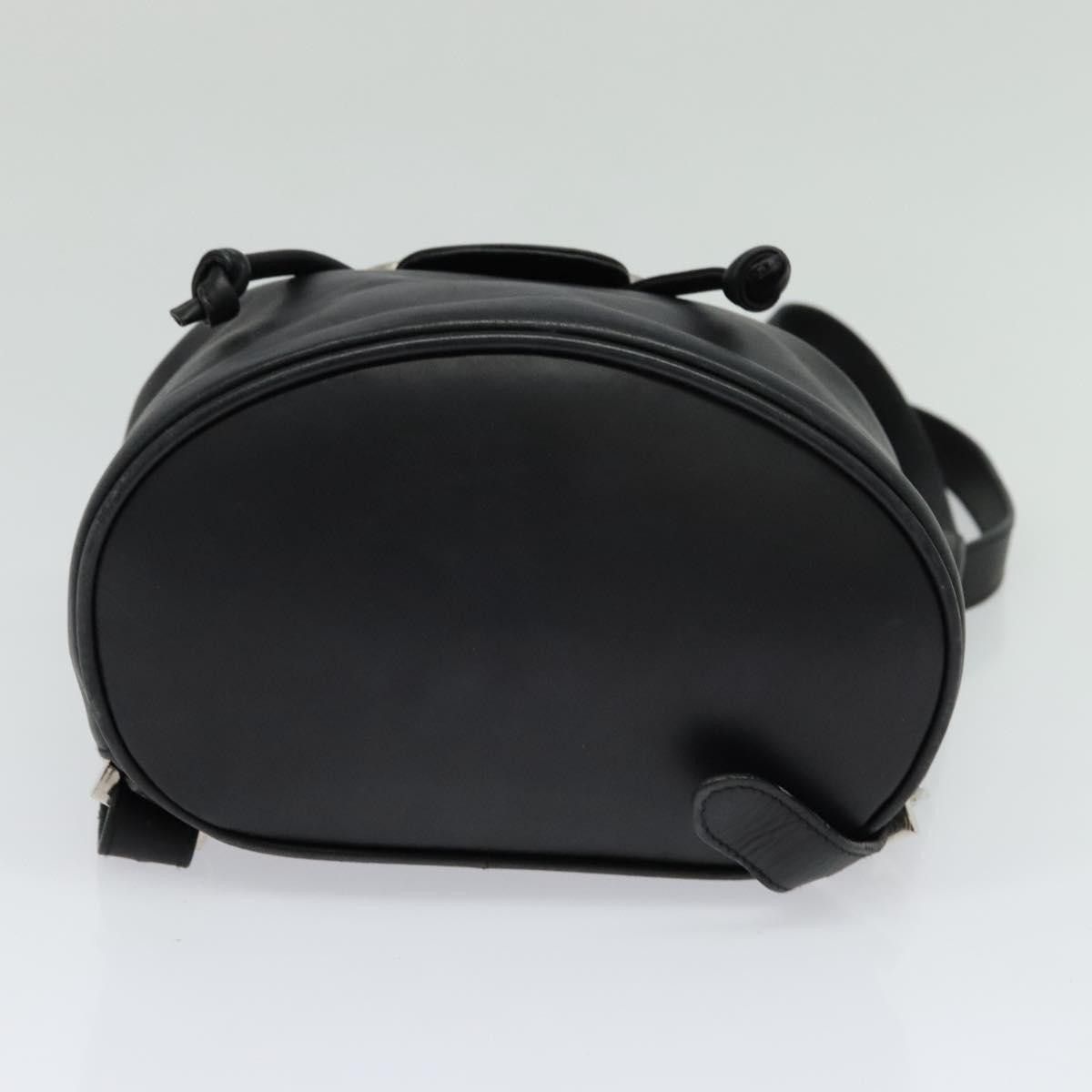 Salvatore Ferragamo Salvatore Ferragamo Gancini Flap Drawstring Backpack Leather Size ONE SIZE - 18 Thumbnail