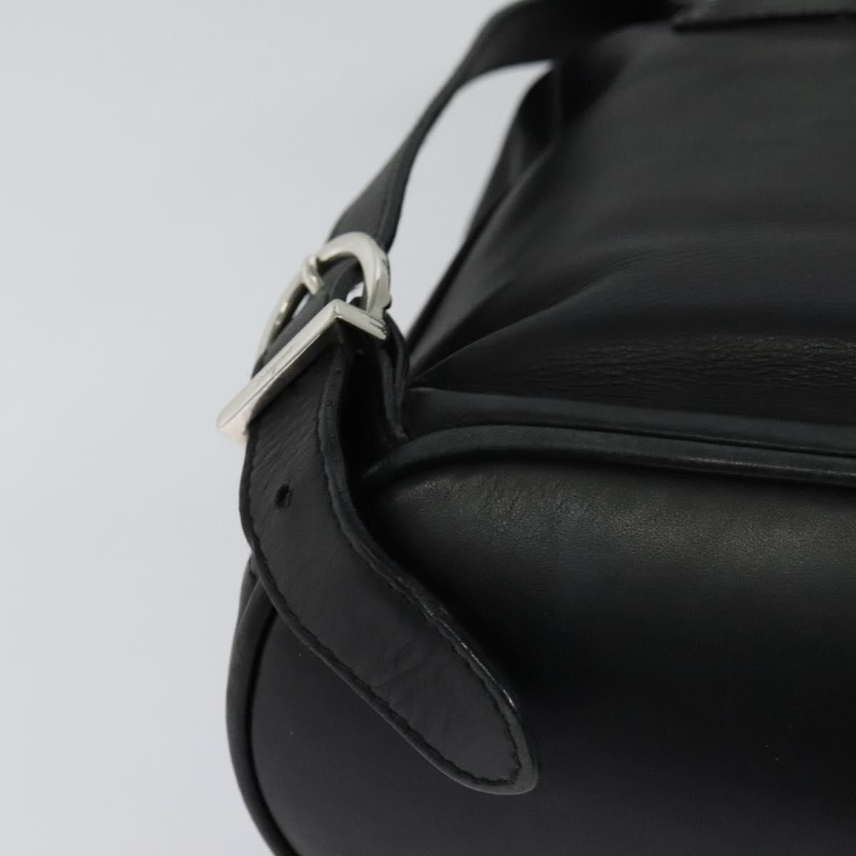 Salvatore Ferragamo Salvatore Ferragamo Gancini Flap Drawstring Backpack Leather Size ONE SIZE - 10 Thumbnail