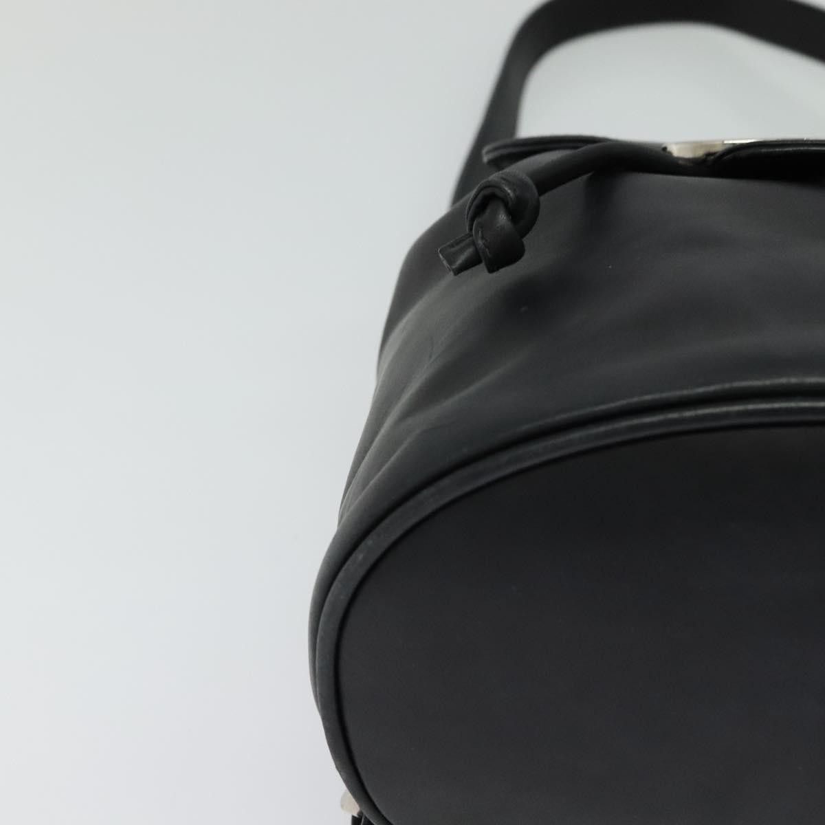 Salvatore Ferragamo Salvatore Ferragamo Gancini Flap Drawstring Backpack Leather Size ONE SIZE - 9 Thumbnail