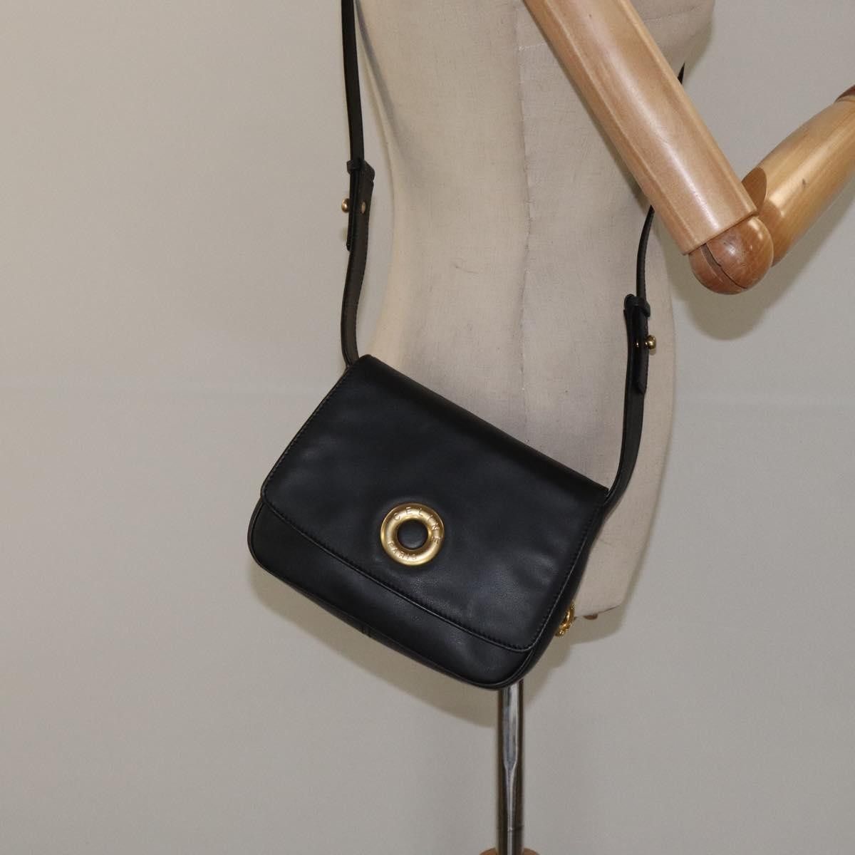 Celine Celine Vintage Circle Logo Crossbody Bag Leather Size ONE SIZE - 13 Thumbnail