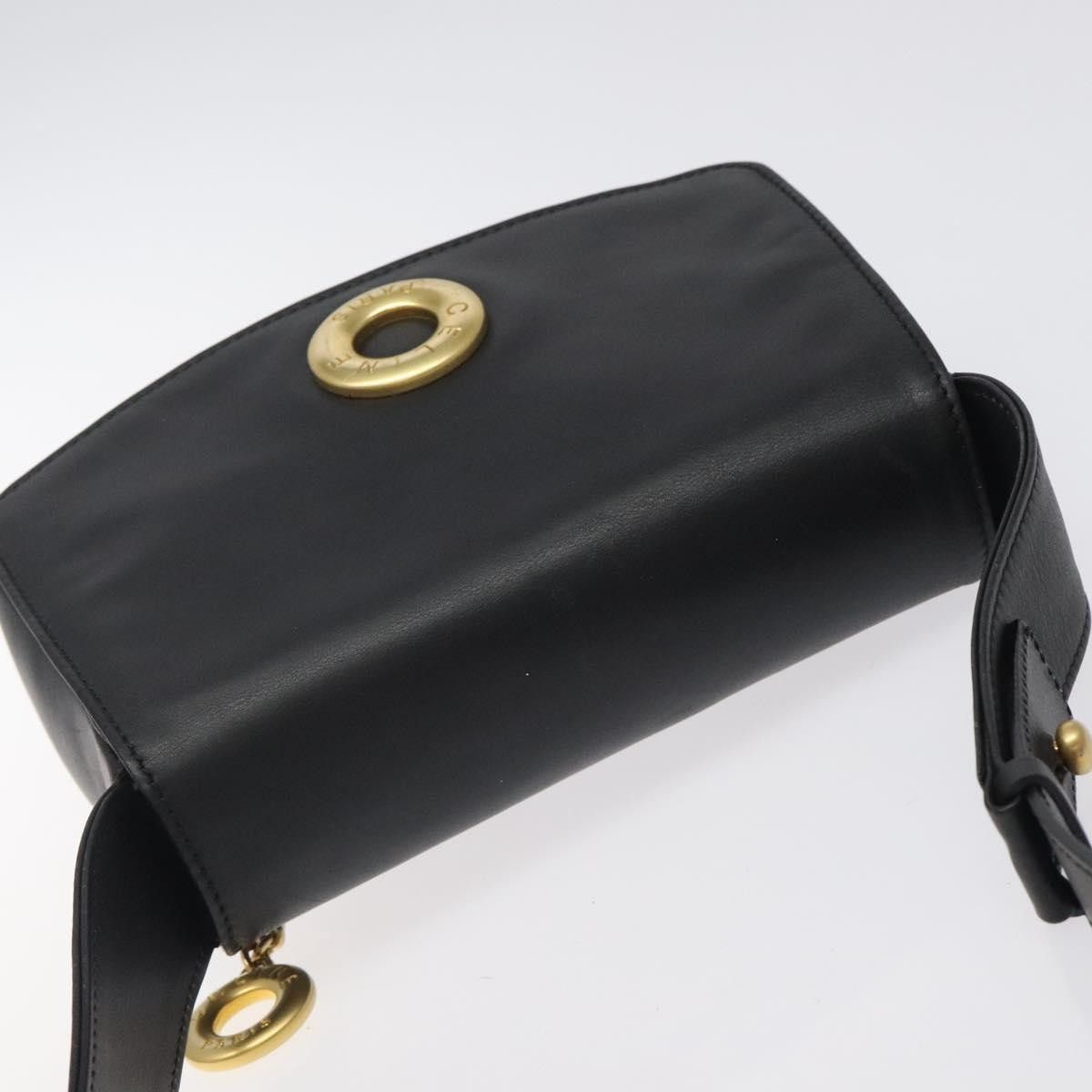 Celine Celine Vintage Circle Logo Crossbody Bag Leather Size ONE SIZE - 15 Thumbnail