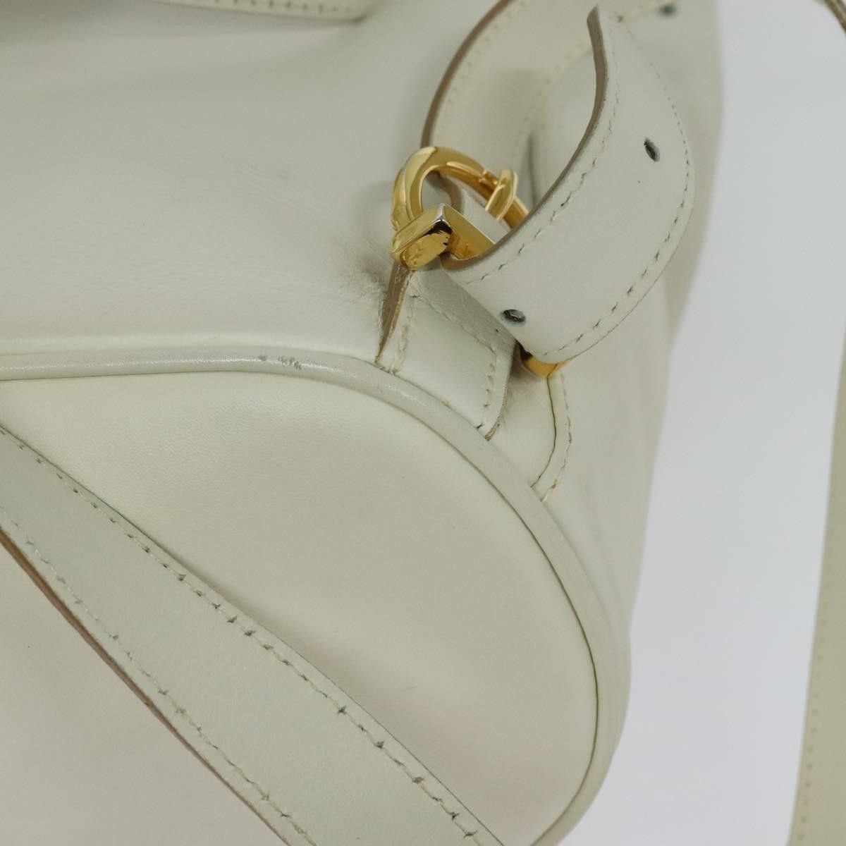 Salvatore Ferragamo Salvatore Ferragamo Gancini Flap Drawstring Backpack Leather Size ONE SIZE - 10 Thumbnail