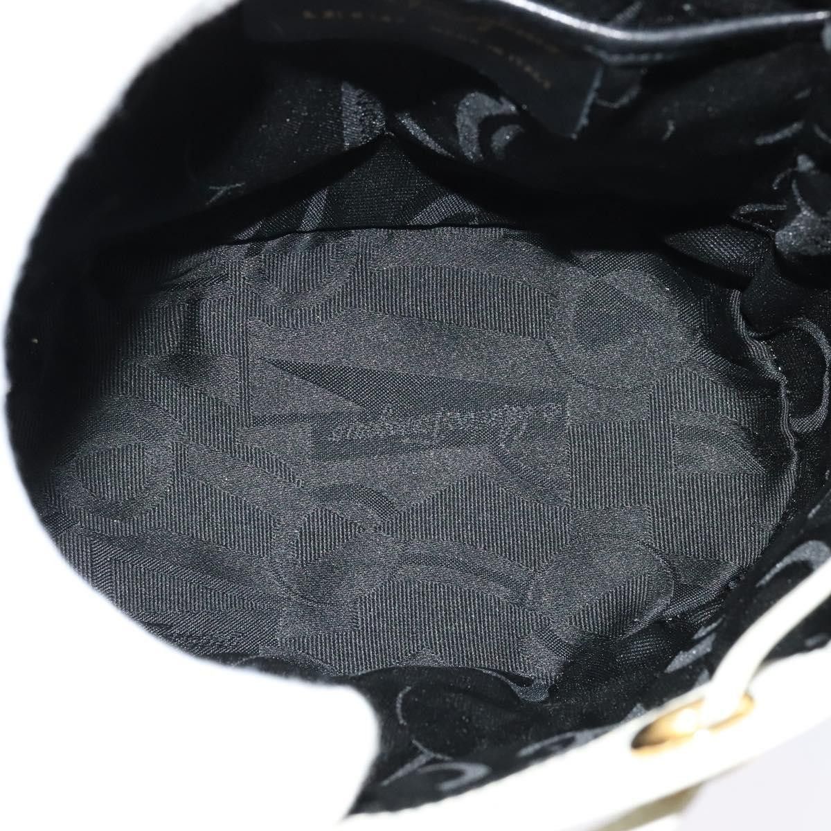 Salvatore Ferragamo Salvatore Ferragamo Gancini Flap Drawstring Backpack Leather Size ONE SIZE - 5 Thumbnail