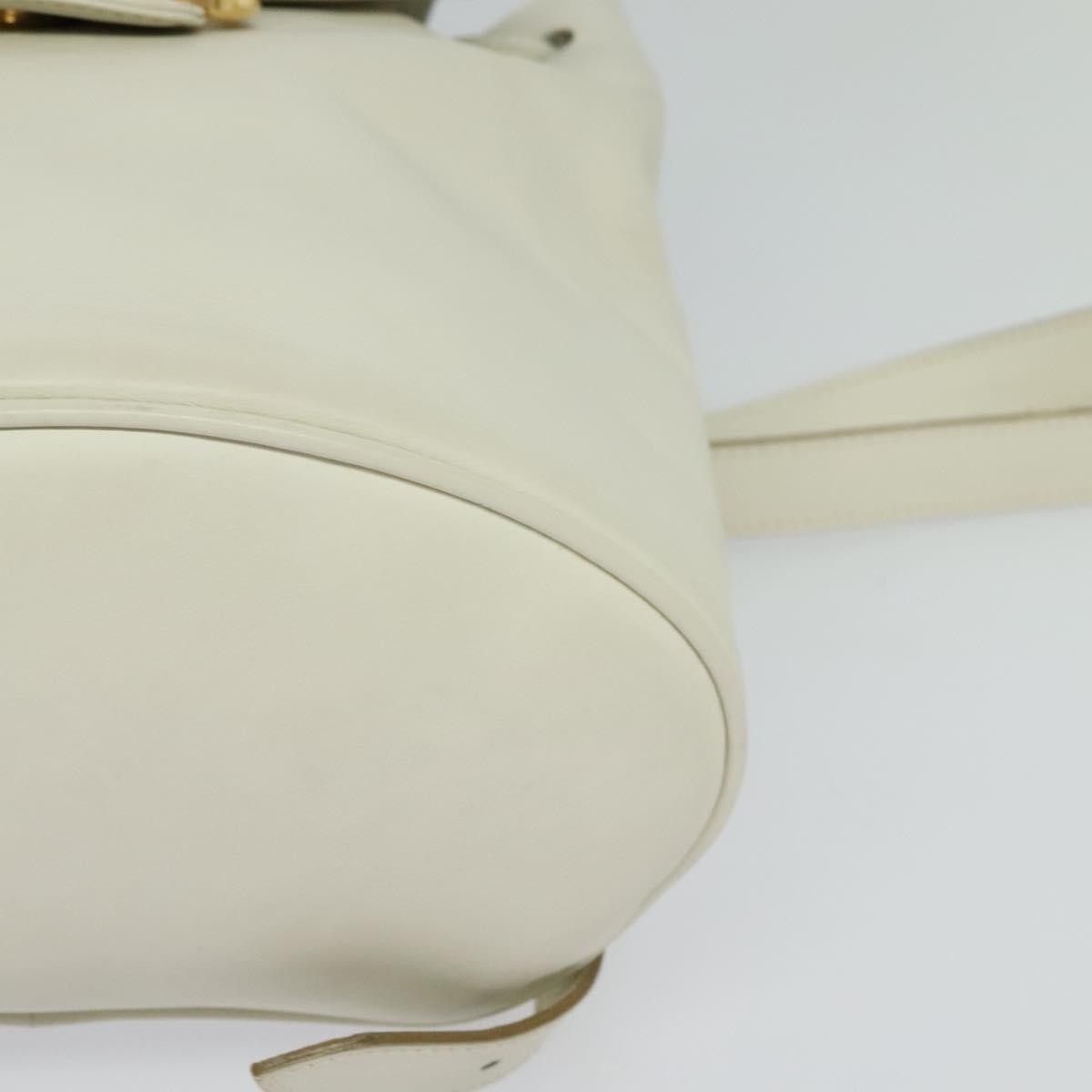 Salvatore Ferragamo Salvatore Ferragamo Gancini Flap Drawstring Backpack Leather Size ONE SIZE - 11 Thumbnail