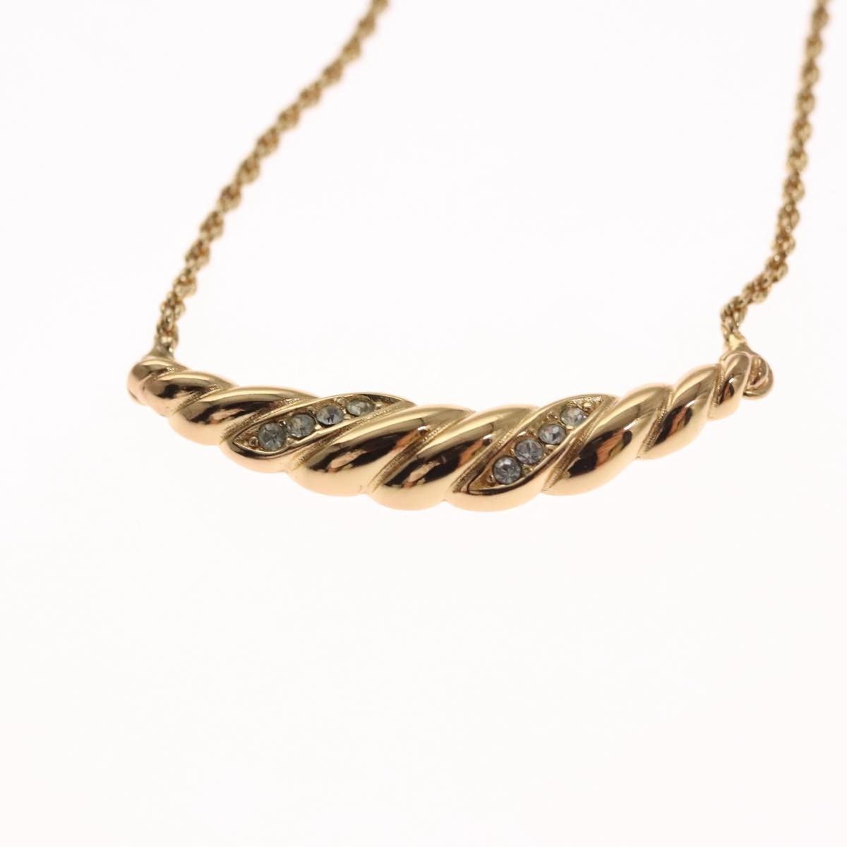 Dior Christian Dior Collar Necklace Metal with Faux Pearls Size ONE SIZE - 3 Thumbnail