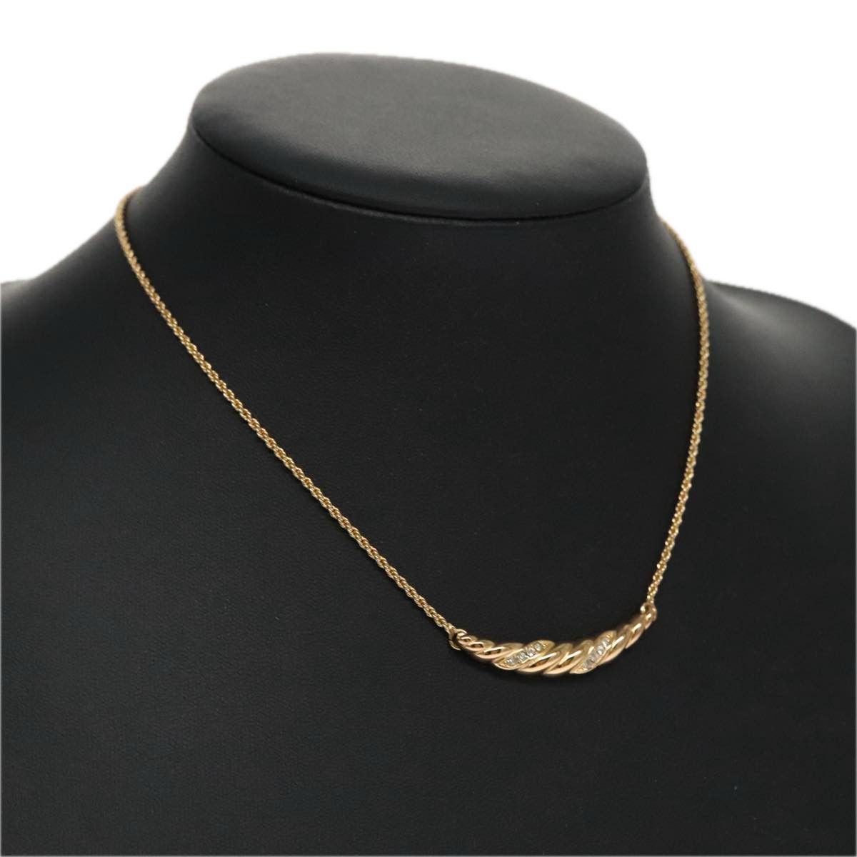 Dior Christian Dior Collar Necklace Metal with Faux Pearls Size ONE SIZE - 5 Thumbnail