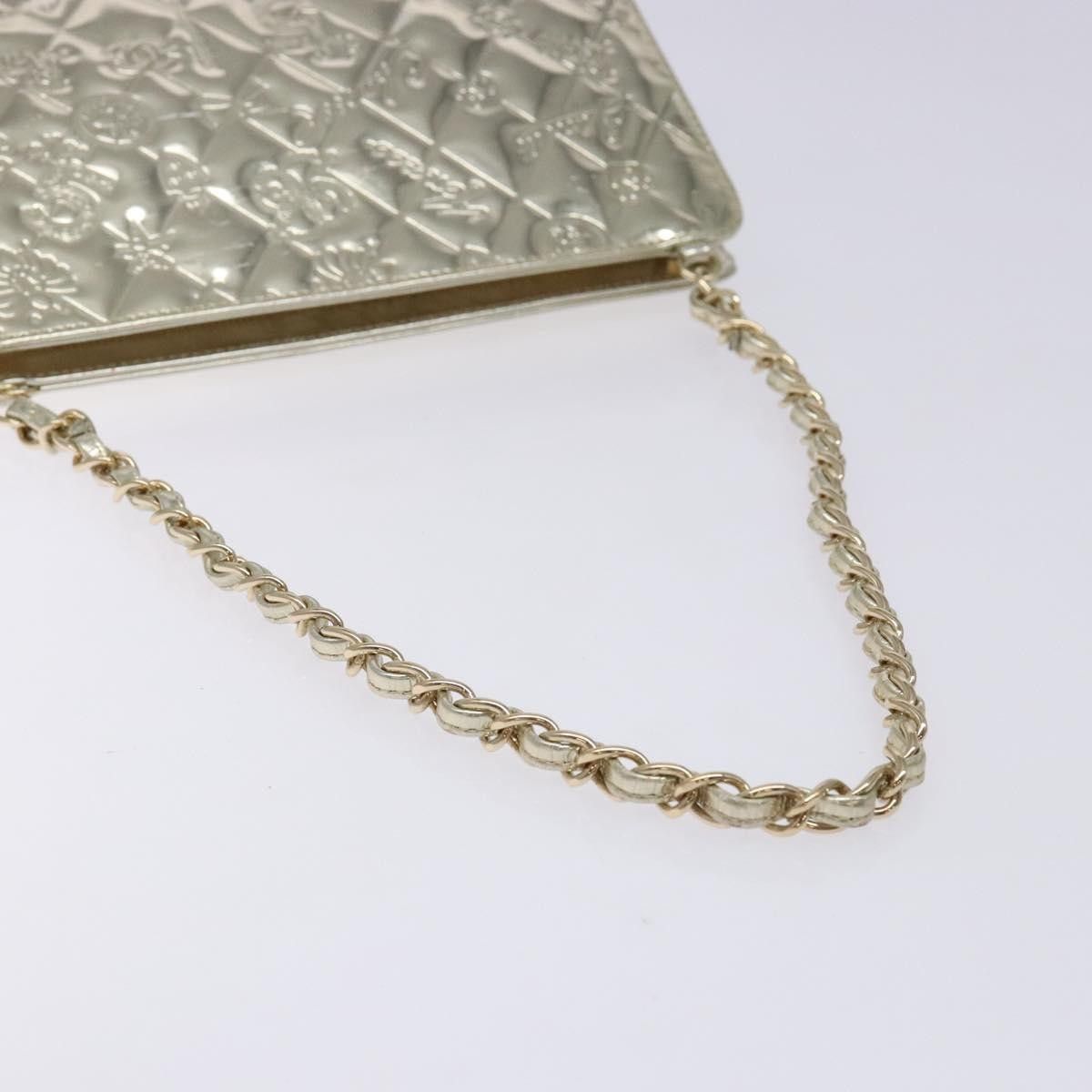 Chanel Chanel Lucky Symbols Pochette Embossed Quilted Patent Size ONE SIZE - 12 Thumbnail