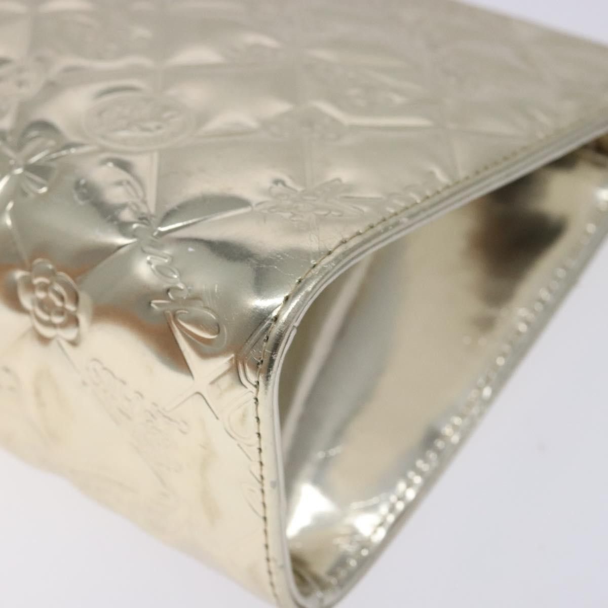 Chanel Chanel Lucky Symbols Pochette Embossed Quilted Patent Size ONE SIZE - 10 Thumbnail