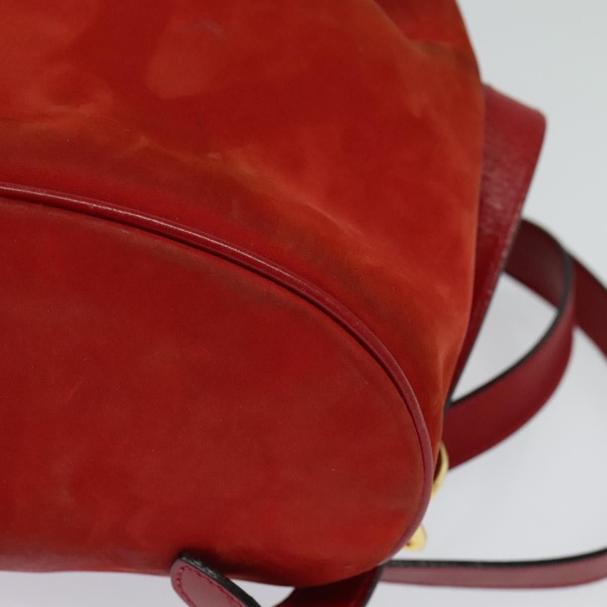 Salvatore Ferragamo Salvatore Ferragamo Gancini Backpack Suede Size ONE SIZE - 9 Thumbnail