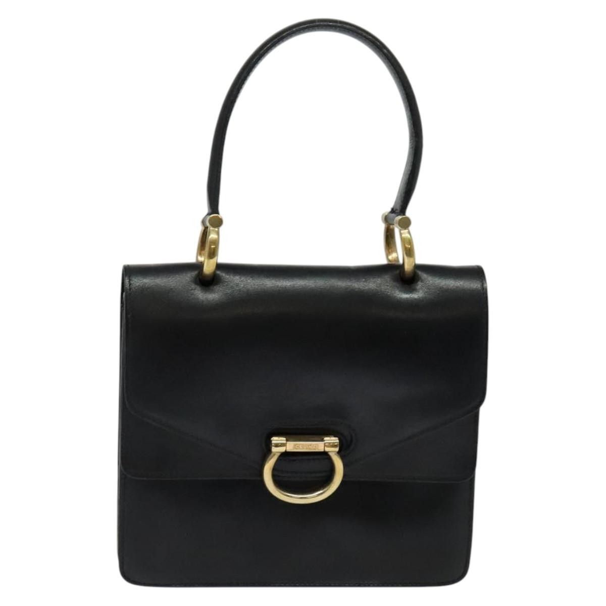 Celine Celine Gancini Handbag Leather Size ONE SIZE - 19 Thumbnail