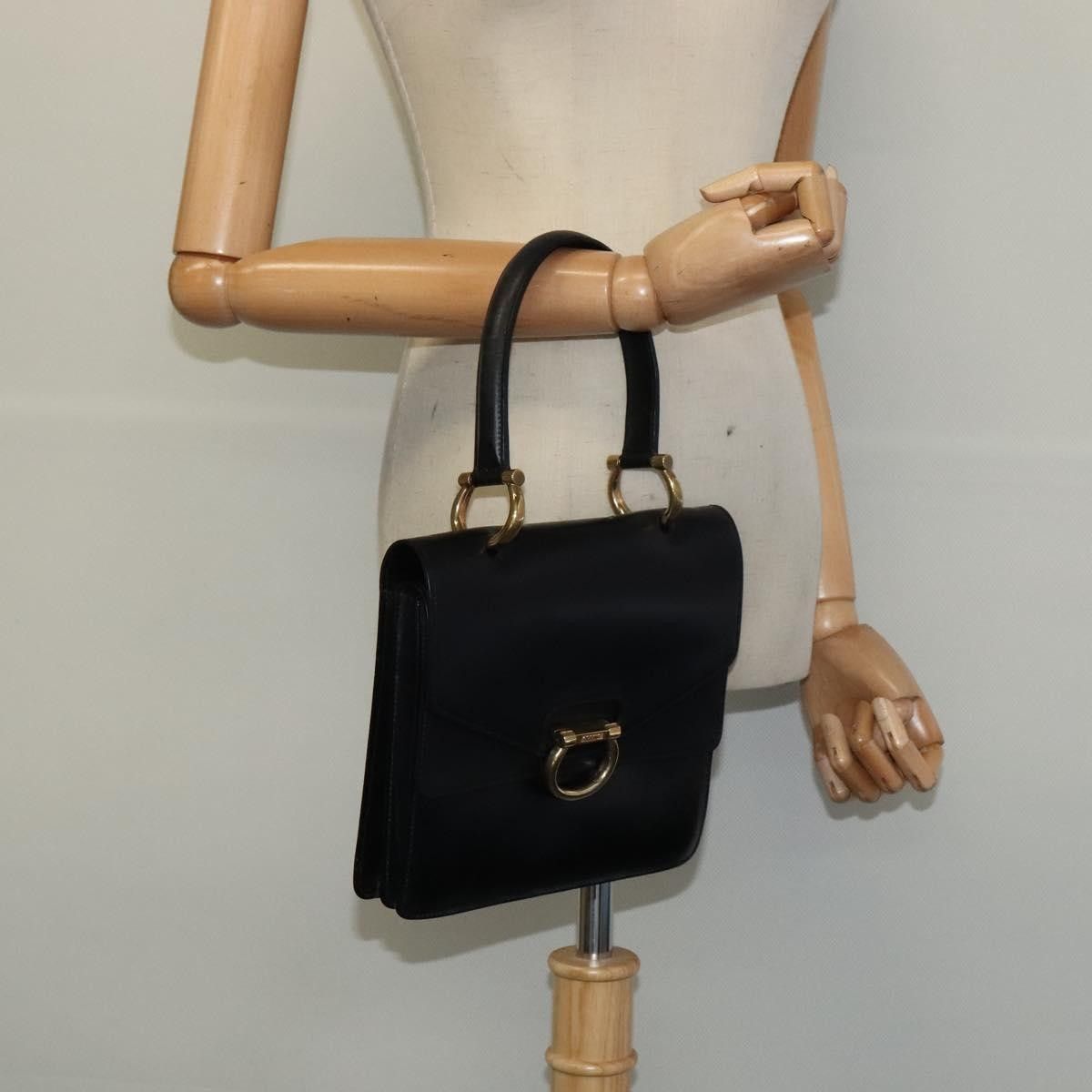 Celine Celine Gancini Handbag Leather Size ONE SIZE - 14 Thumbnail
