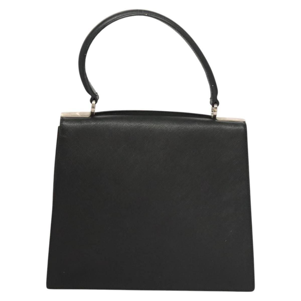 Salvatore Ferragamo Salvatore Ferragamo Double Gancini Top Handle Bag Saffiano Leather Size ONE SIZE - 2 Thumbnail