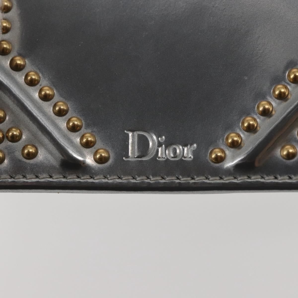 Dior Christian Dior Ultra Matte Diorama Vertical Clutch on Chain Studded Leather Size ONE SIZE - 14 Thumbnail