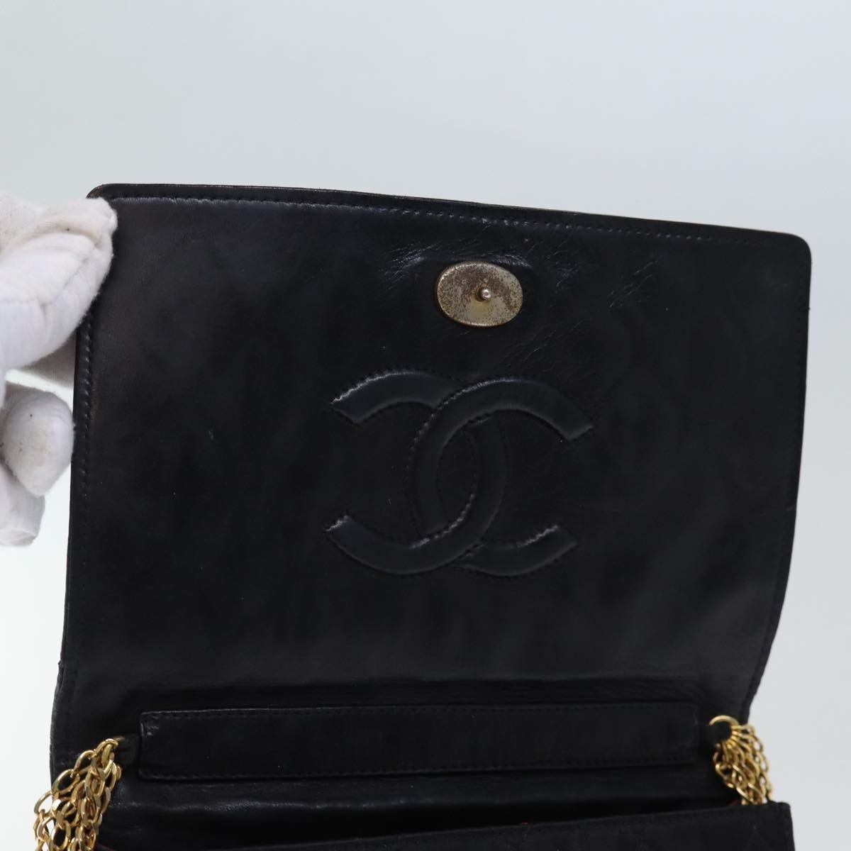 Chanel Chanel Chain Shoulder Bag Silk Size ONE SIZE - 14 Thumbnail