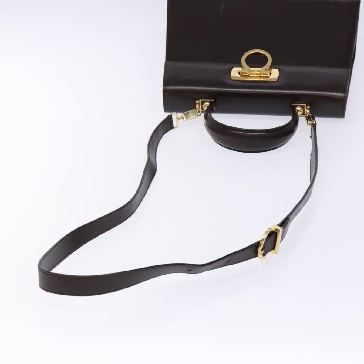 Salvatore Ferragamo Salvatore Ferragamo Gancini Convertible Top Handle Bag Leather Size ONE SIZE - 7 Thumbnail