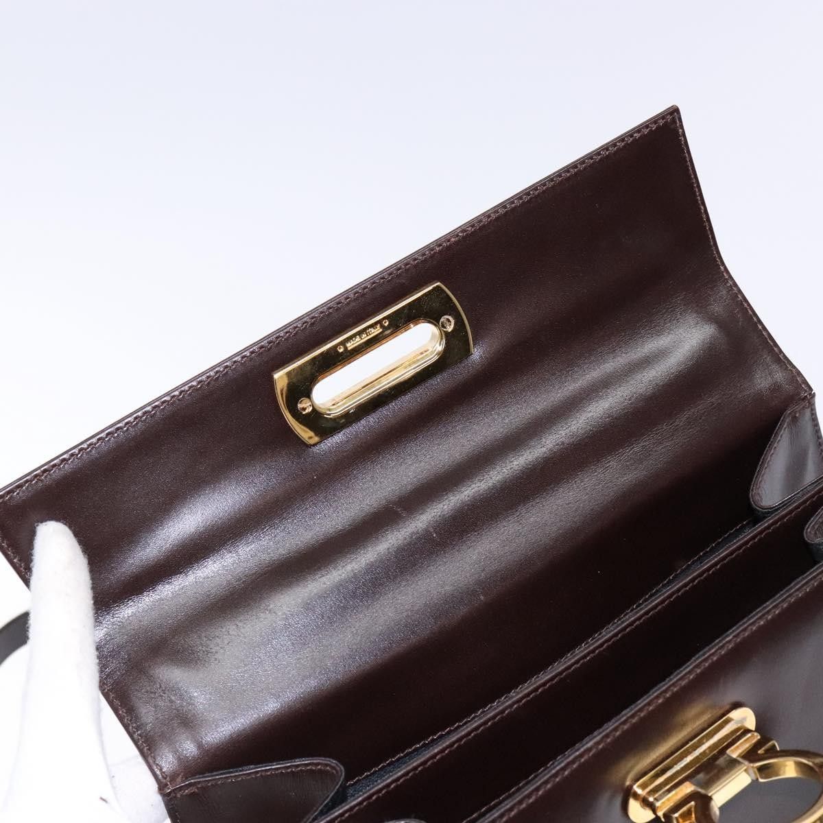 Salvatore Ferragamo Salvatore Ferragamo Gancini Convertible Top Handle Bag Leather Size ONE SIZE - 19 Thumbnail