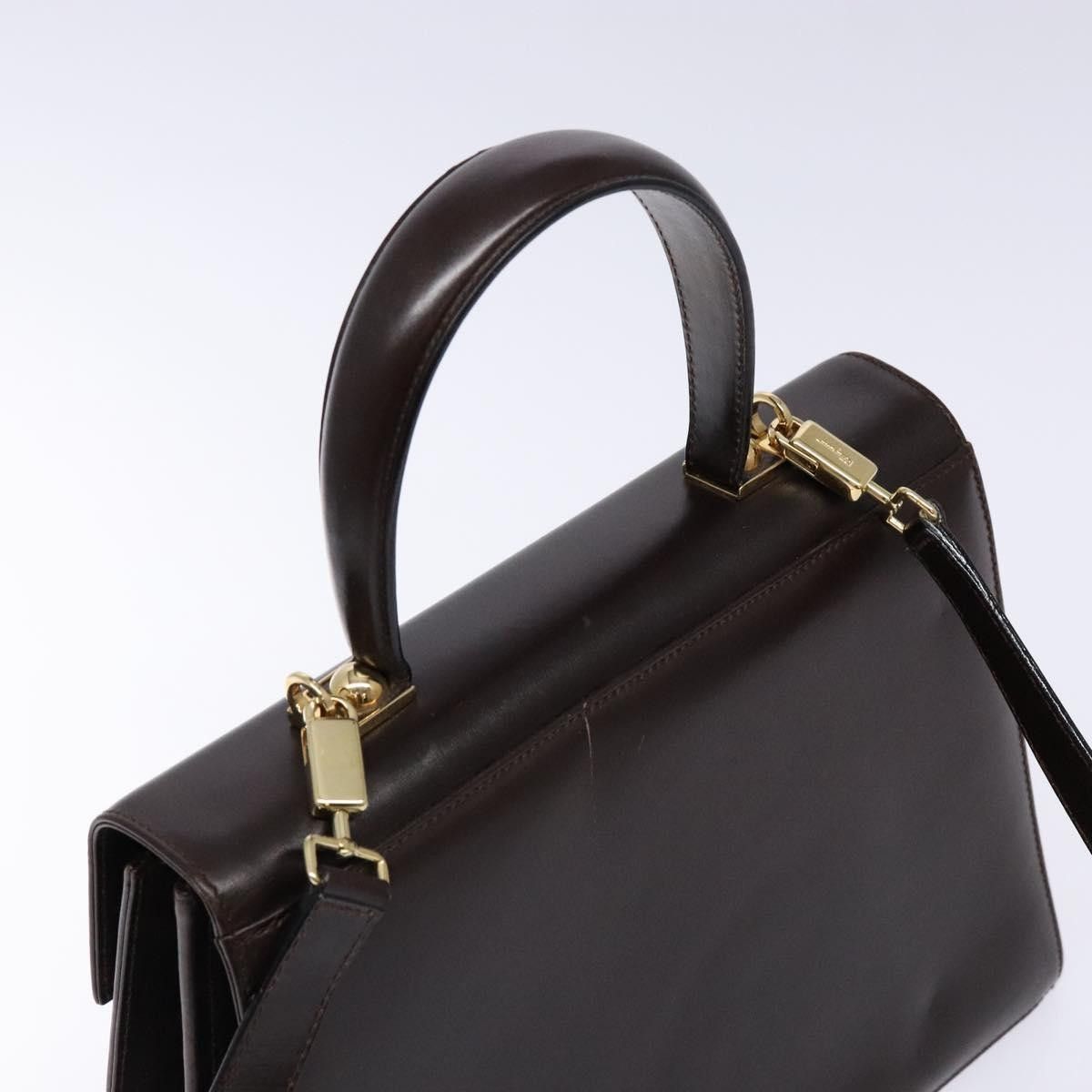 Salvatore Ferragamo Salvatore Ferragamo Gancini Convertible Top Handle Bag Leather Size ONE SIZE - 17 Thumbnail