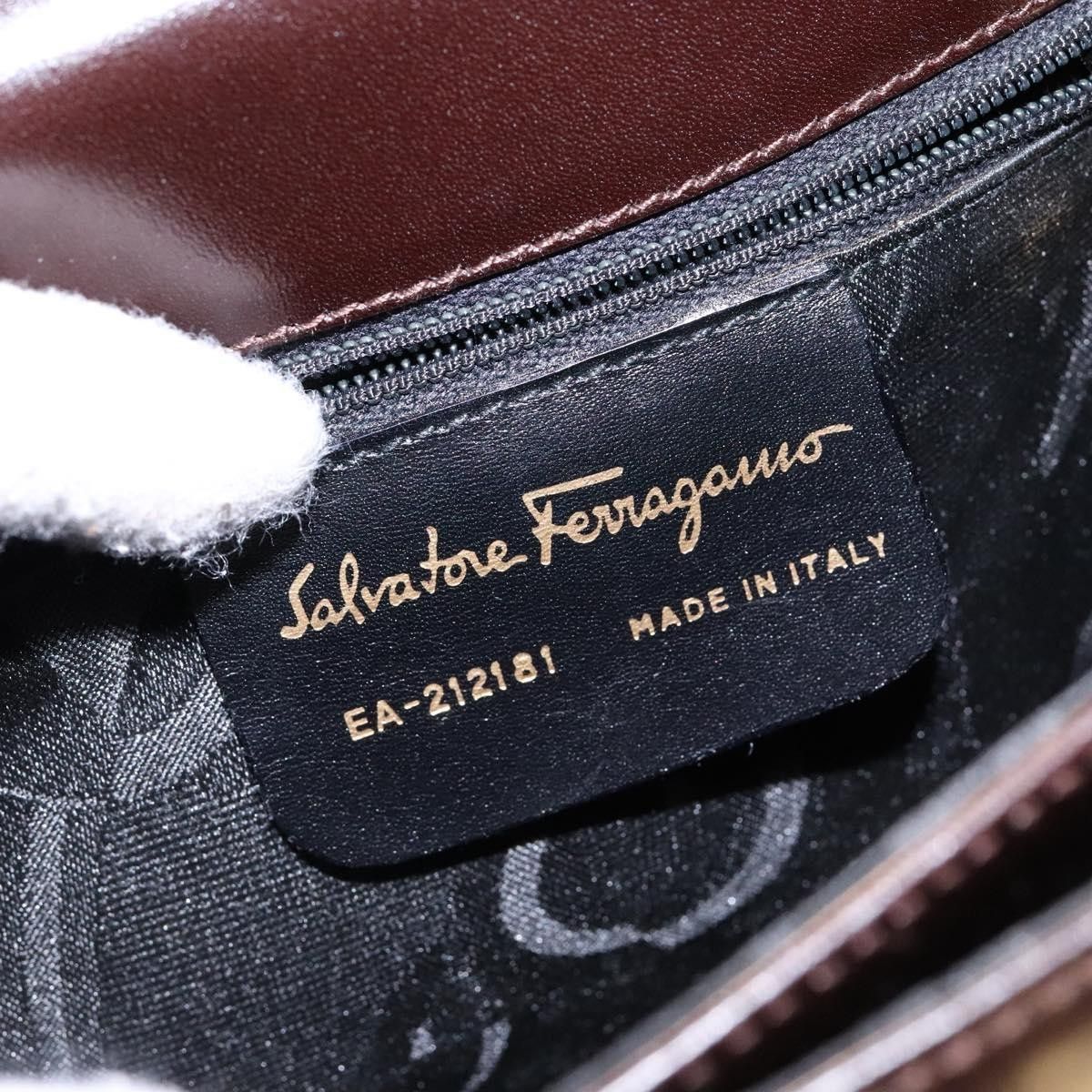 Salvatore Ferragamo Salvatore Ferragamo Gancini Convertible Top Handle Bag Leather Size ONE SIZE - 6 Thumbnail