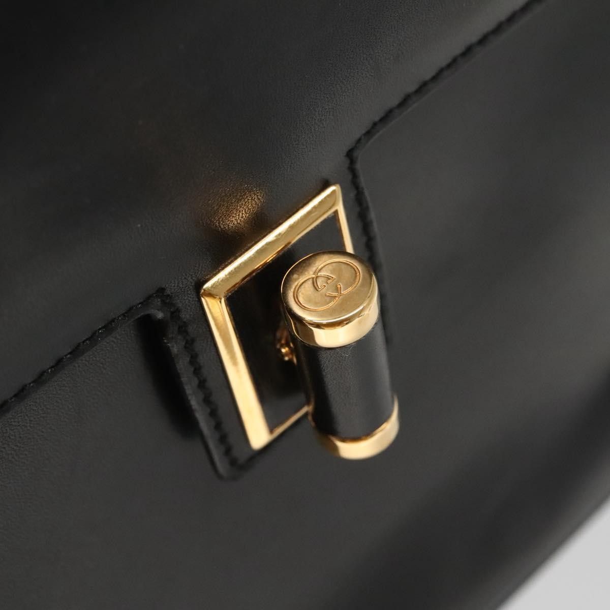 Gucci Gucci Vintage Handbag Leather Size ONE SIZE - 16 Thumbnail