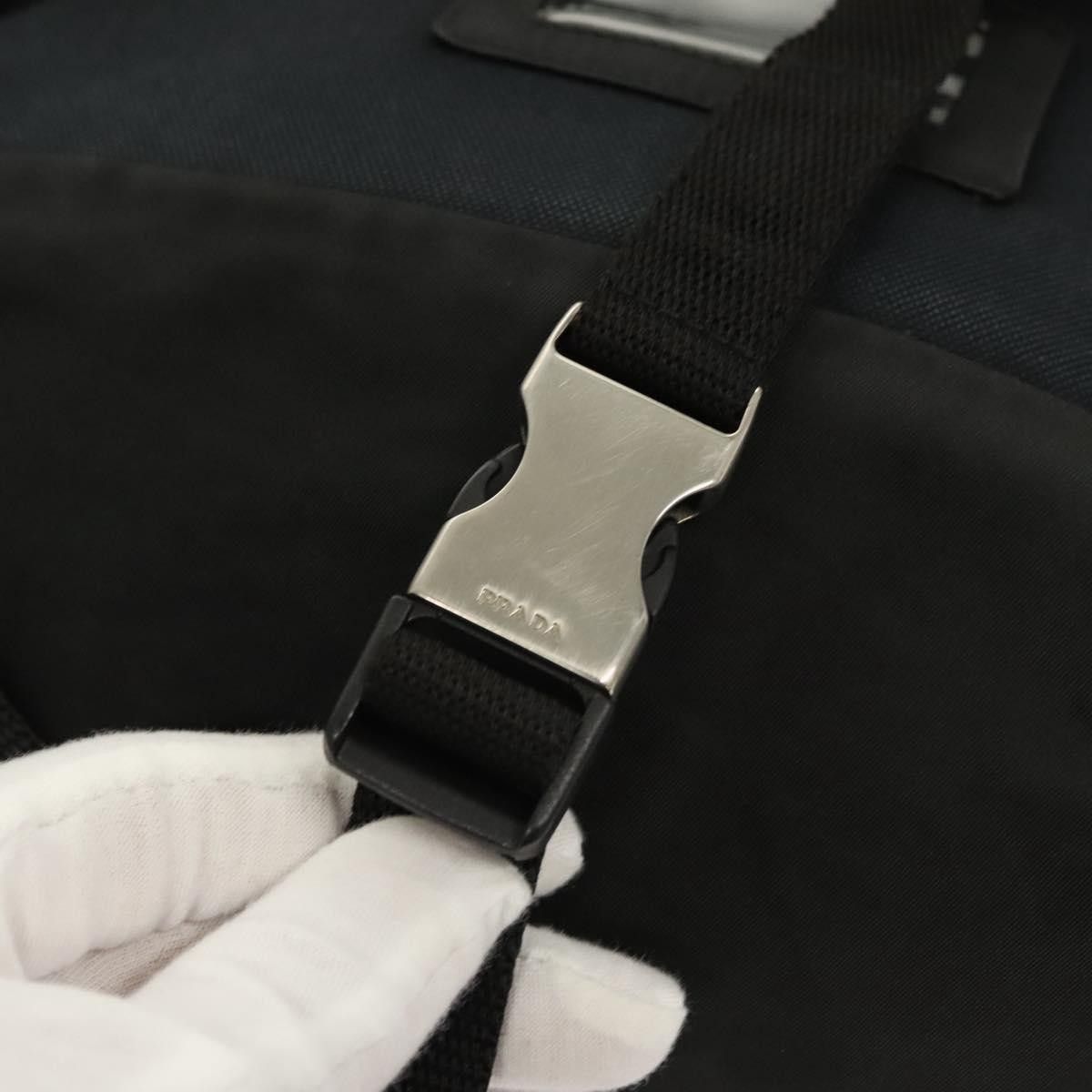 Prada Prada Double Buckle Backpack Tessuto Size ONE SIZE - 13 Thumbnail