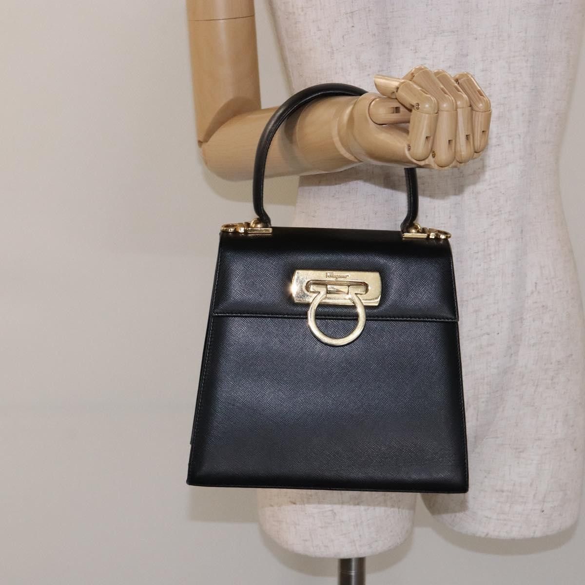Salvatore Ferragamo Salvatore Ferragamo Gancini Convertible Top Handle Bag Leather Size ONE SIZE - 14 Thumbnail