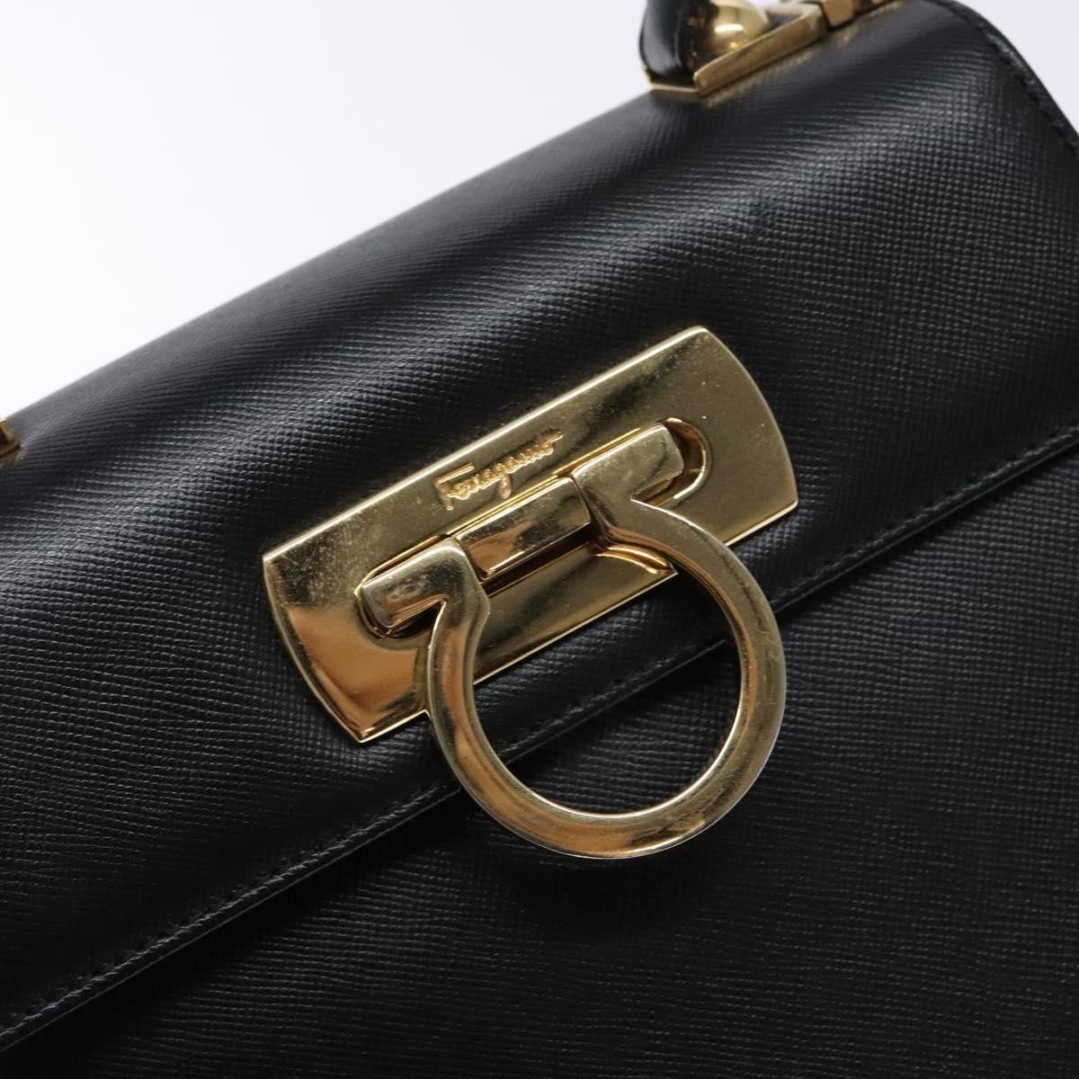 Salvatore Ferragamo Salvatore Ferragamo Gancini Convertible Top Handle Bag Leather Size ONE SIZE - 12 Thumbnail