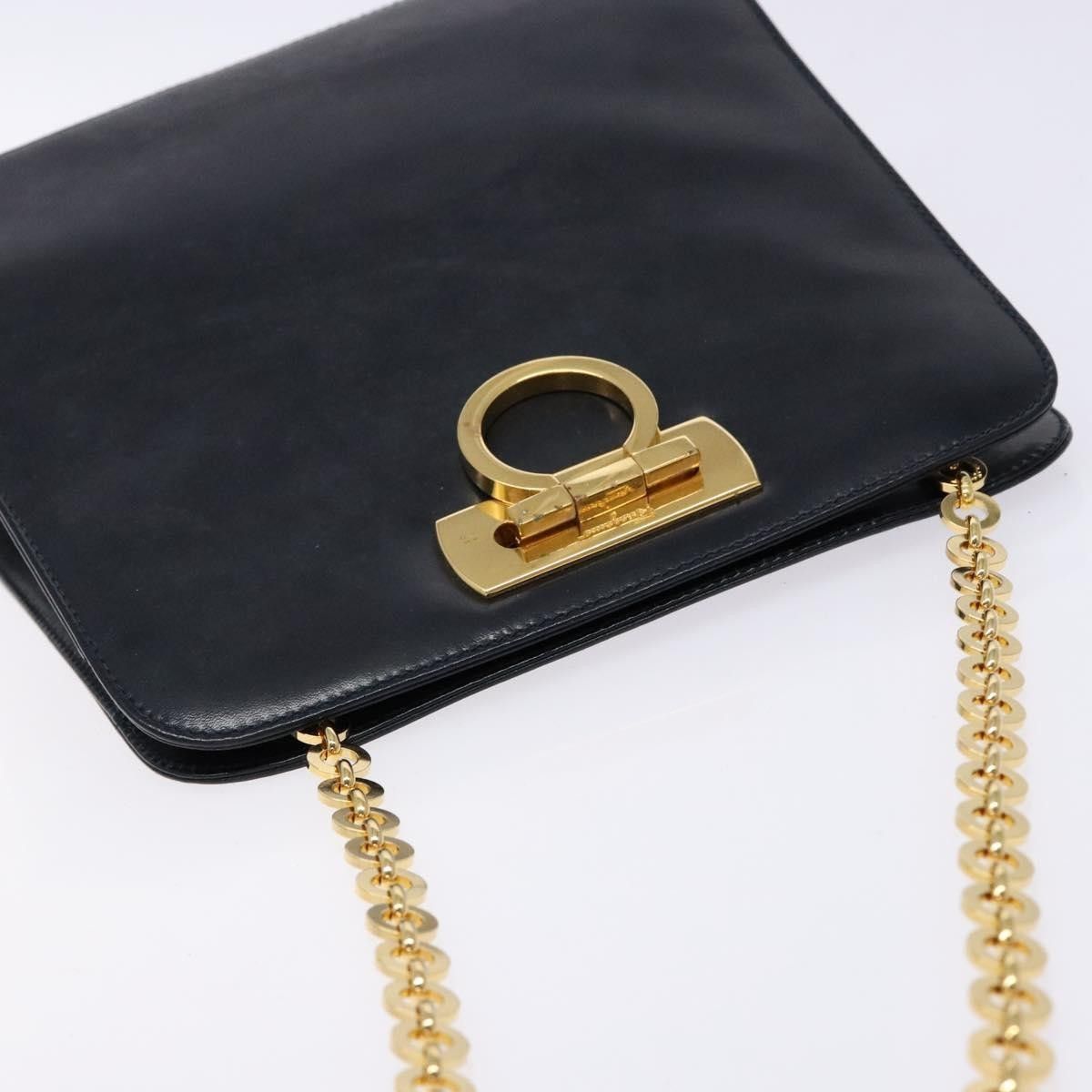 Salvatore Ferragamo Salvatore Ferragamo Gancini Shoulder Bag Leather Size ONE SIZE - 15 Thumbnail