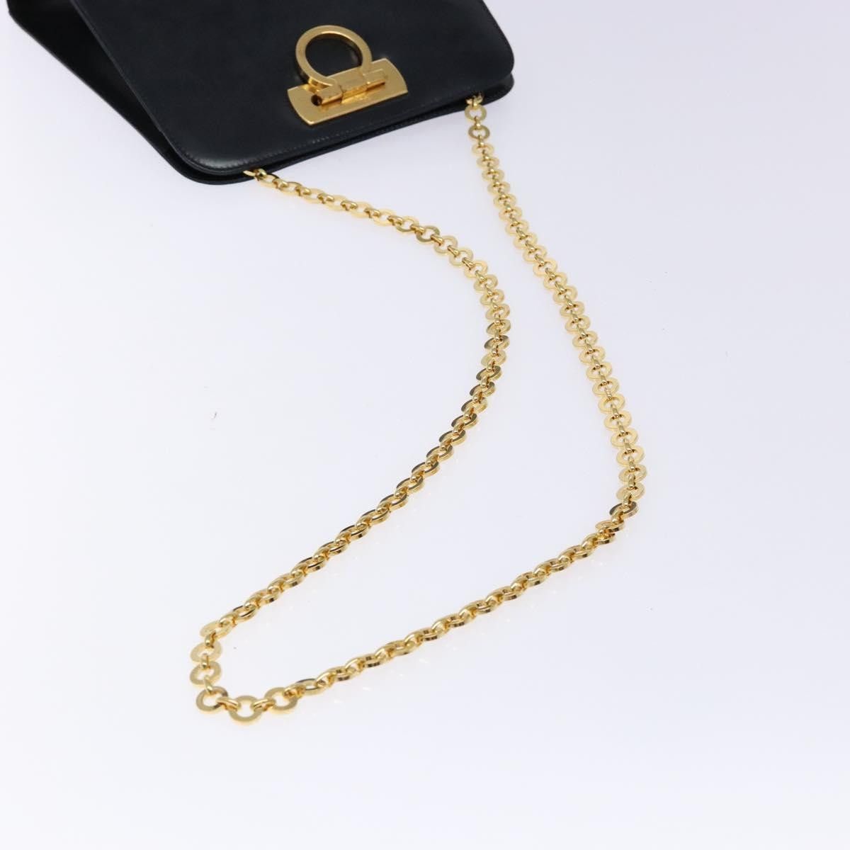 Salvatore Ferragamo Salvatore Ferragamo Gancini Shoulder Bag Leather Size ONE SIZE - 7 Thumbnail