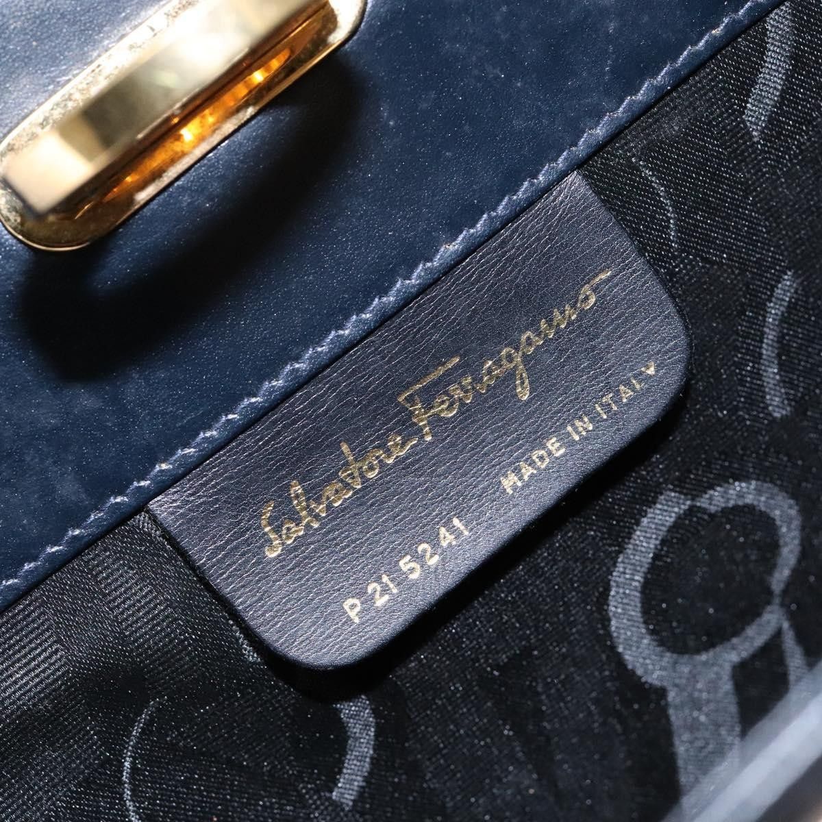 Salvatore Ferragamo Salvatore Ferragamo Gancini Shoulder Bag Leather Size ONE SIZE - 6 Thumbnail