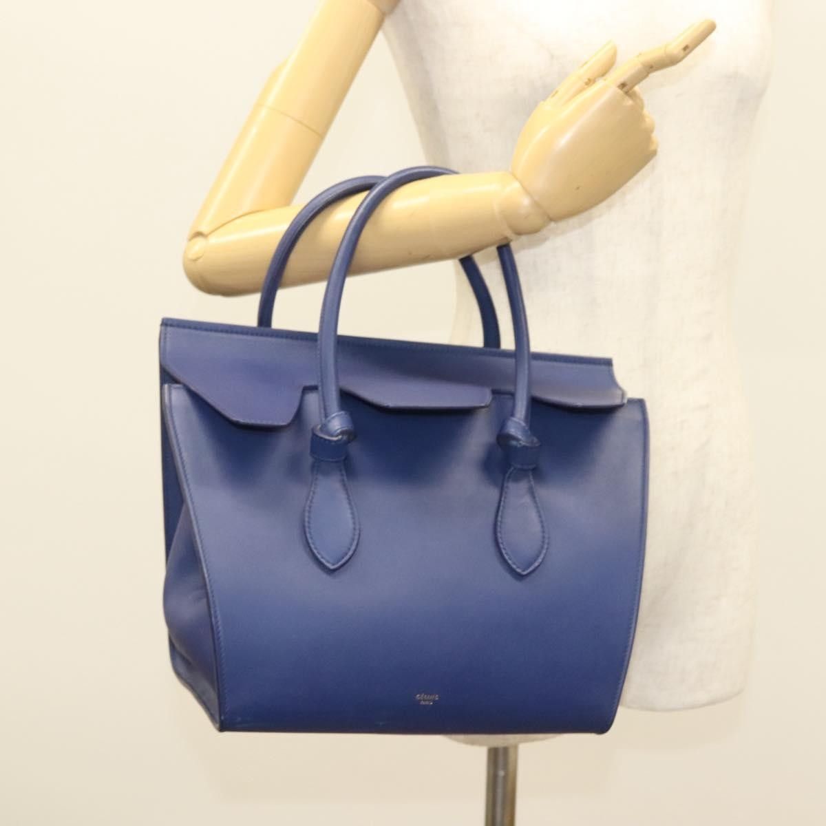 Celine Celine Tie Knot Tote Smooth Leather Size ONE SIZE - 14 Thumbnail