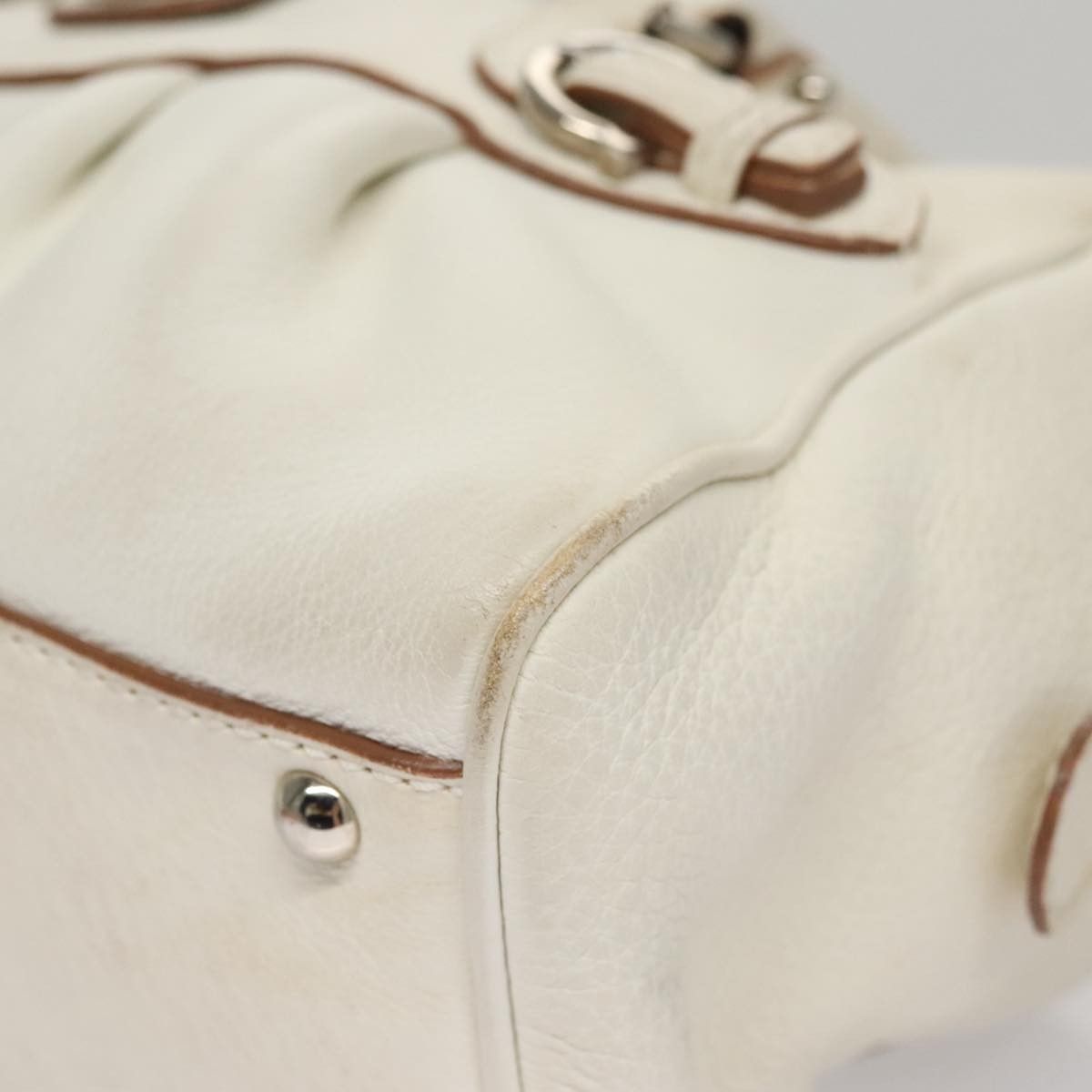 Salvatore Ferragamo Salvatore Ferragamo Gancini handbag Leather Size ONE SIZE - 10 Thumbnail