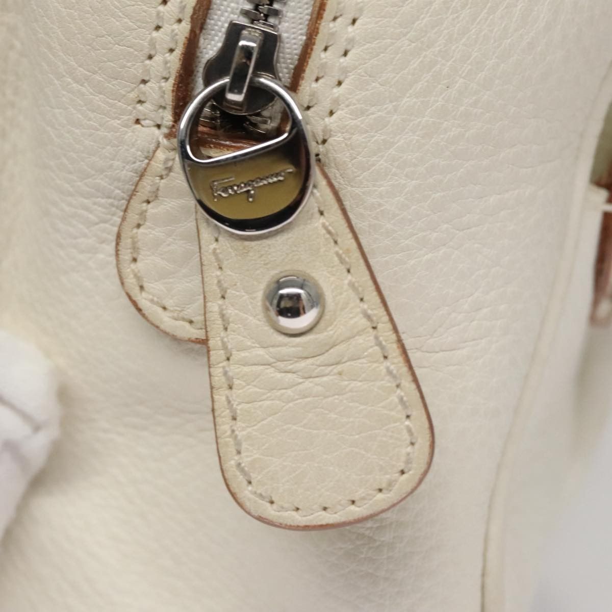 Salvatore Ferragamo Salvatore Ferragamo Gancini handbag Leather Size ONE SIZE - 18 Thumbnail