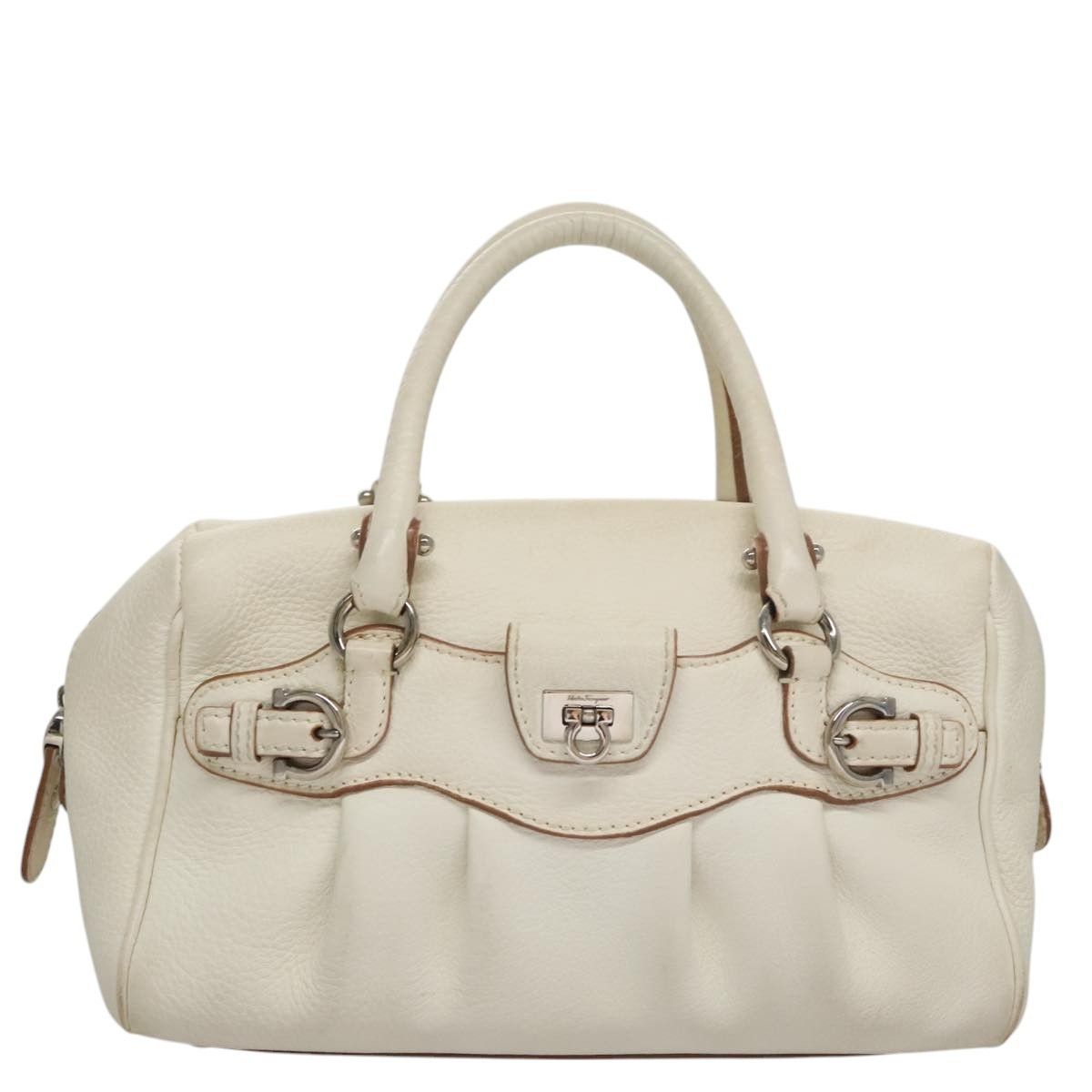 Salvatore Ferragamo Salvatore Ferragamo Gancini handbag Leather Size ONE SIZE - 17 Thumbnail