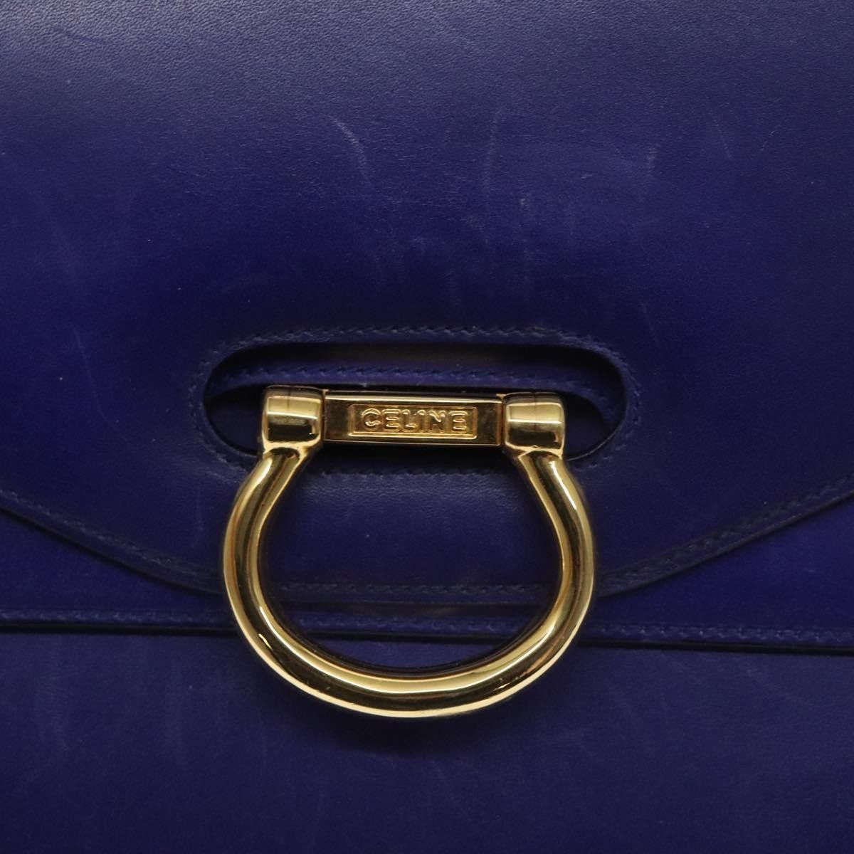 Celine Celine Gancini Handbag Leather Size ONE SIZE - 13 Thumbnail