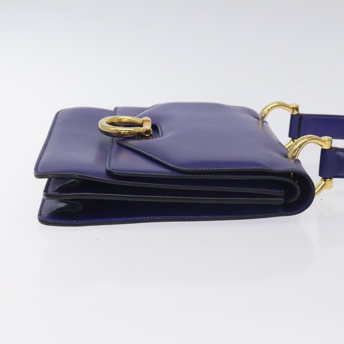 Celine Celine Gancini Handbag Leather Size ONE SIZE - 3 Thumbnail