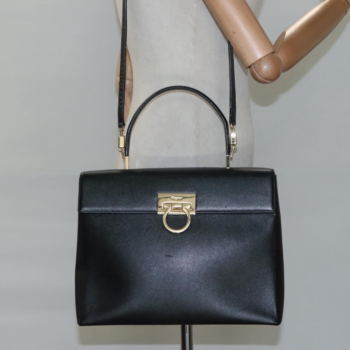 Salvatore Ferragamo Salvatore Ferragamo Gancini Convertible Top Handle Bag Leather Size ONE SIZE - 13 Thumbnail