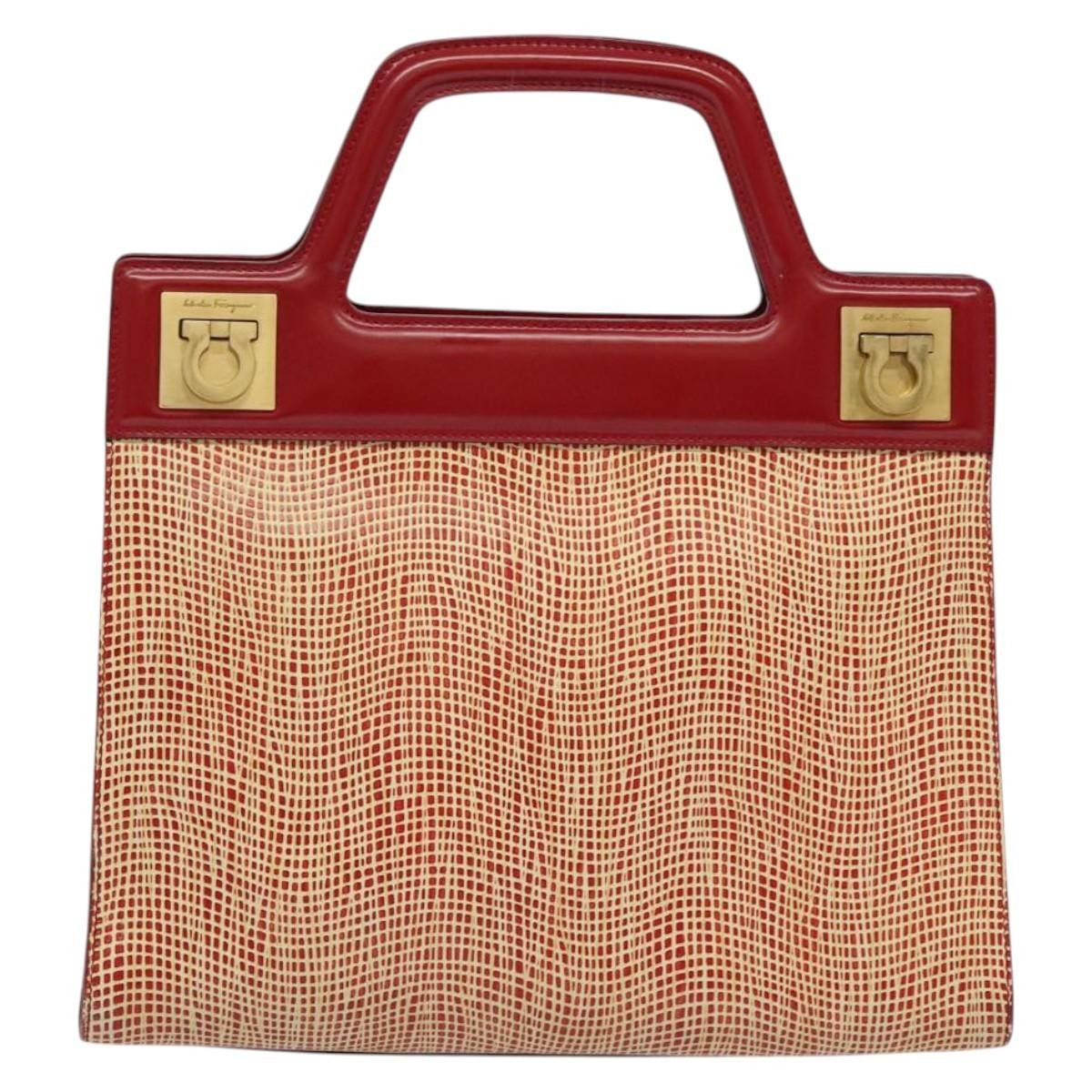 Salvatore Ferragamo Salvatore Ferragamo Wanda Handbag Leather Size ONE SIZE - 17 Thumbnail