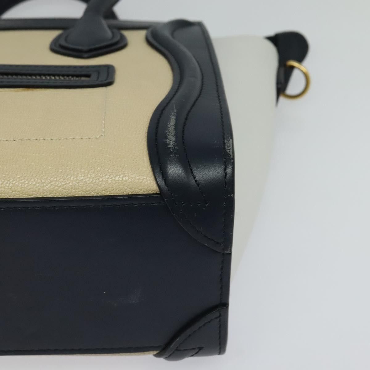 Celine Celine Tricolor Luggage Bag Leather Size ONE SIZE - 11 Thumbnail