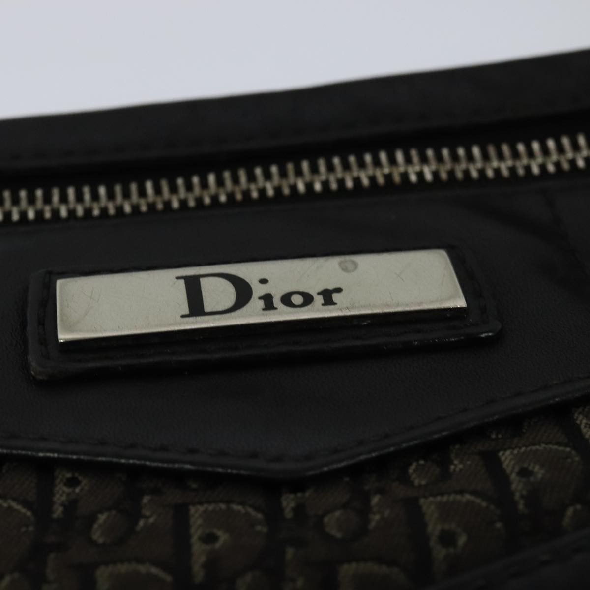 Dior Christian Dior Vintage Trotter Shoulder Bag Canvas Size ONE SIZE - 14 Thumbnail