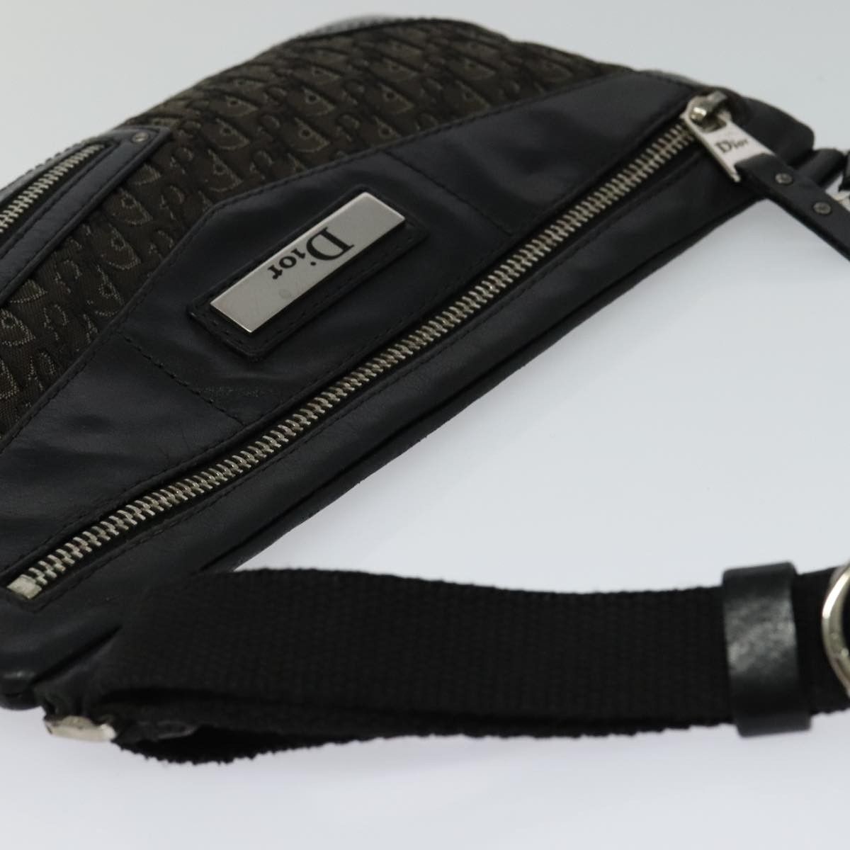 Dior Christian Dior Vintage Trotter Shoulder Bag Canvas Size ONE SIZE - 21 Thumbnail