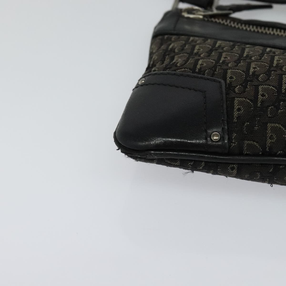 Dior Christian Dior Vintage Trotter Shoulder Bag Canvas Size ONE SIZE - 11 Thumbnail