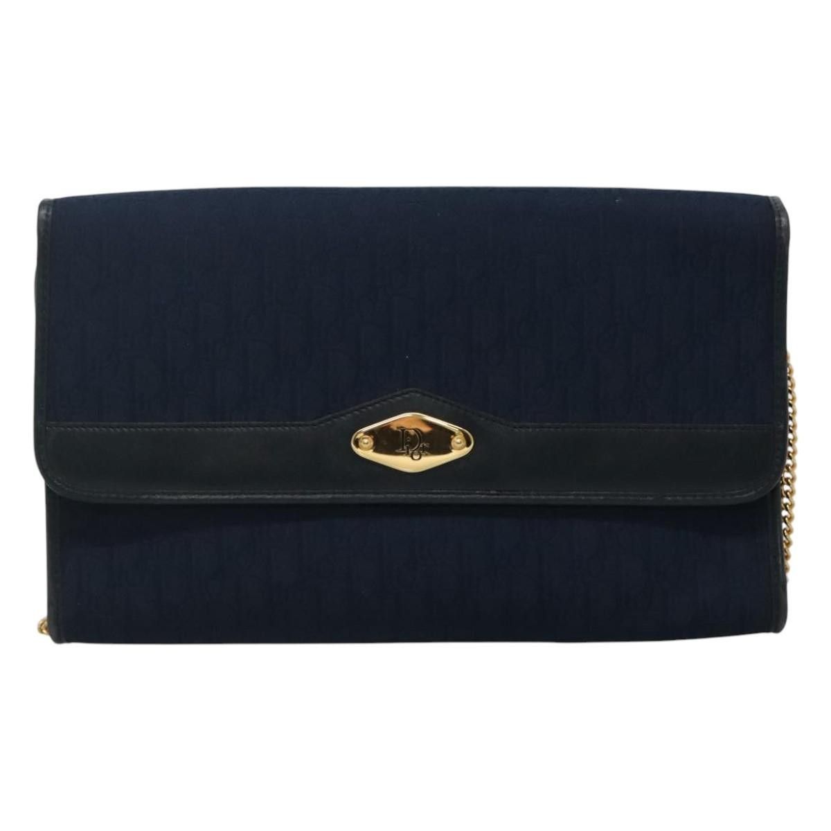 Dior Christian Dior Vintage Trotter Shoulder Bag Canvas Size ONE SIZE - 17 Thumbnail