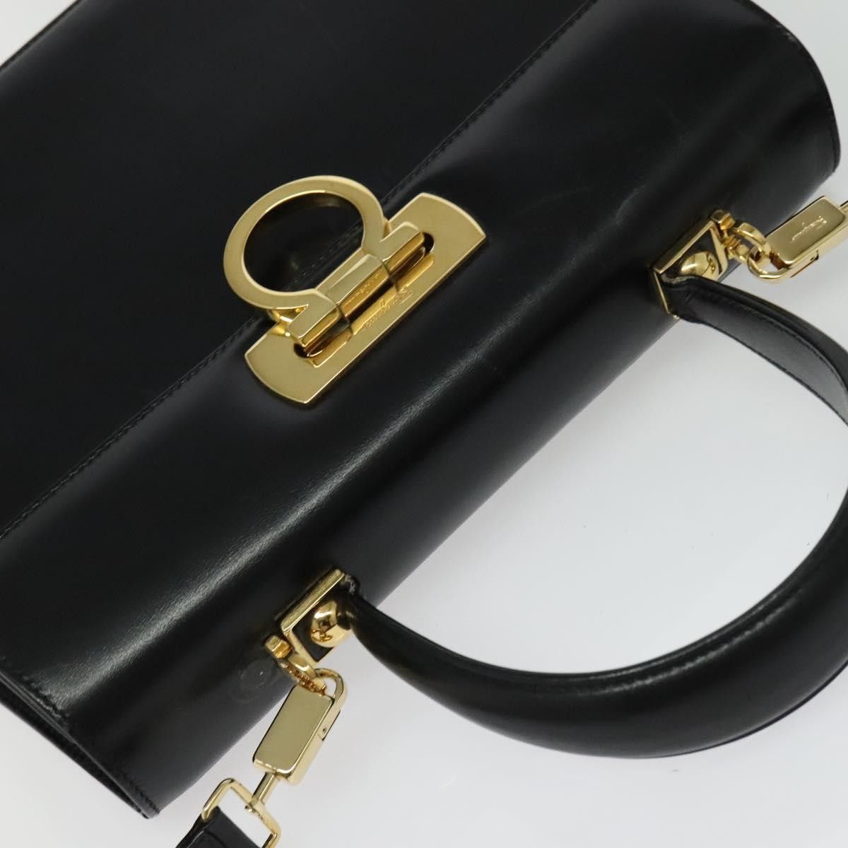 Salvatore Ferragamo Salvatore Ferragamo Gancini Convertible Top Handle Bag Leather Size ONE SIZE - 15 Thumbnail