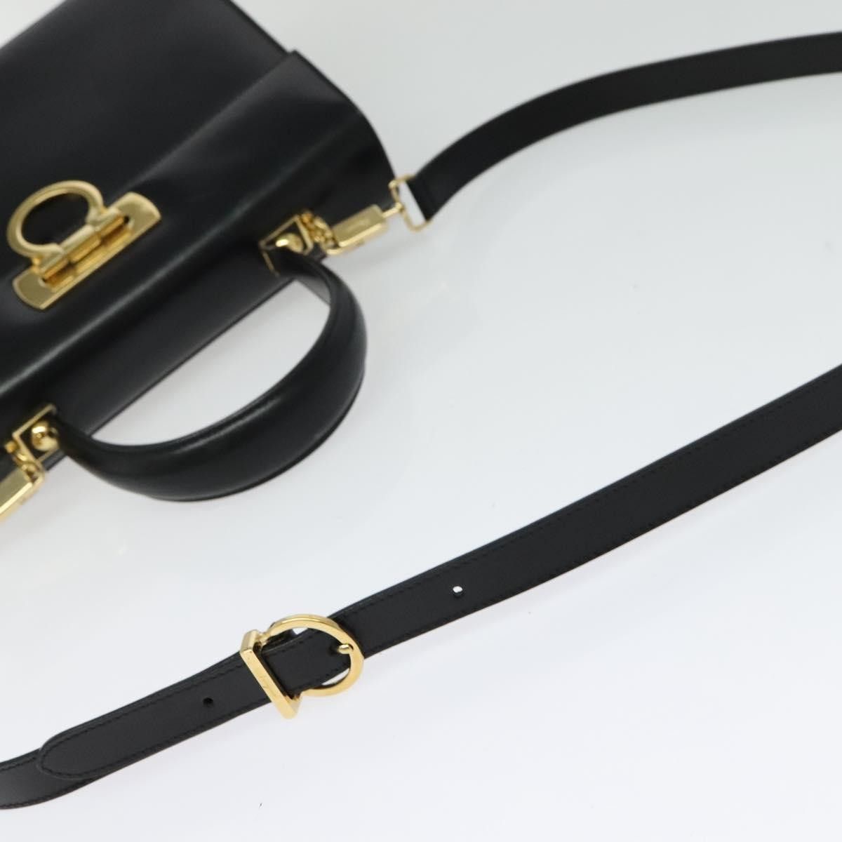 Salvatore Ferragamo Salvatore Ferragamo Gancini Convertible Top Handle Bag Leather Size ONE SIZE - 7 Thumbnail