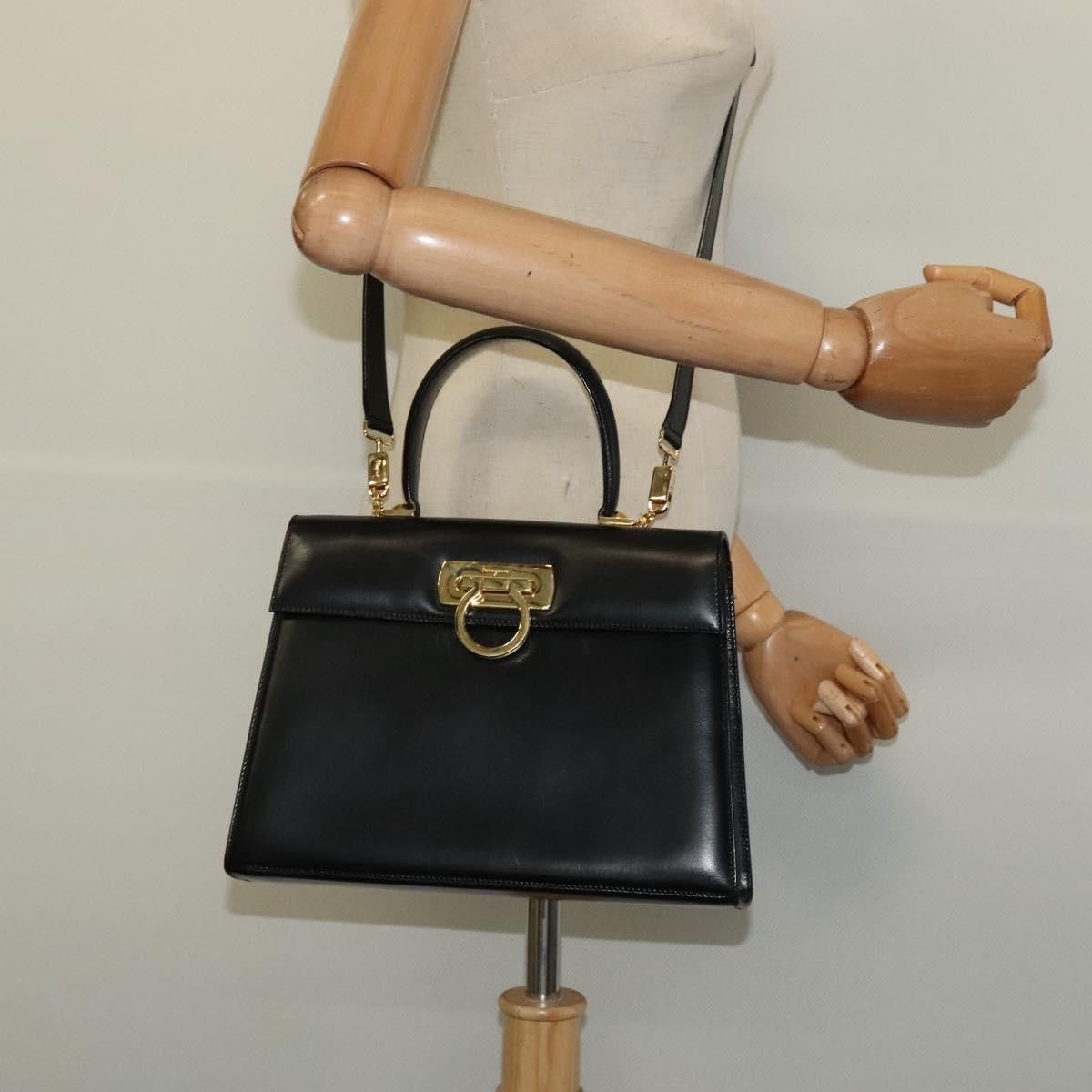 Salvatore Ferragamo Salvatore Ferragamo Gancini Convertible Top Handle Bag Leather Size ONE SIZE - 14 Thumbnail