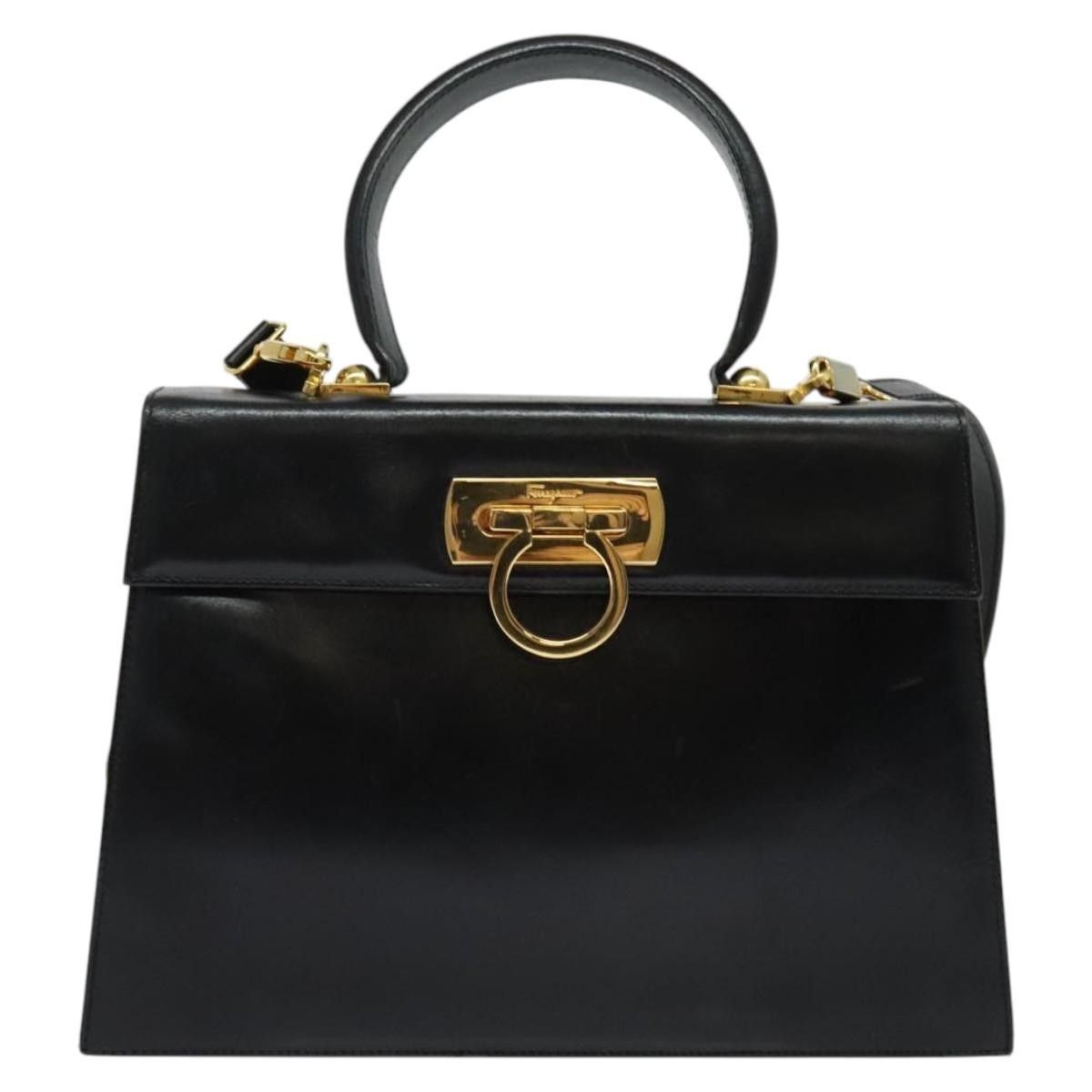 Salvatore Ferragamo Salvatore Ferragamo Gancini Convertible Top Handle Bag Leather Size ONE SIZE - 20 Thumbnail