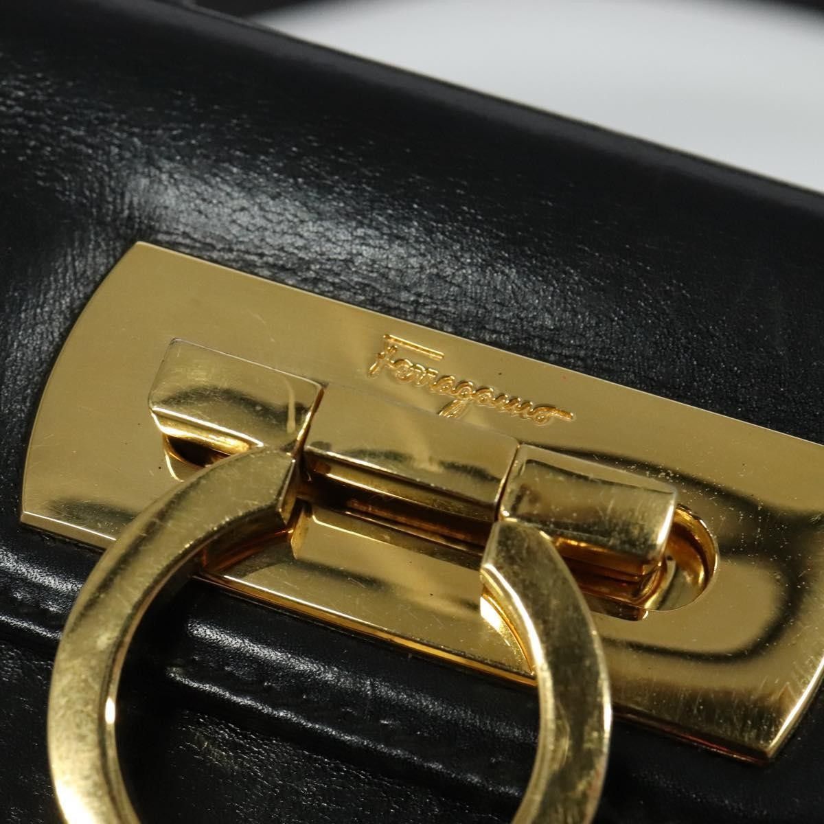 Salvatore Ferragamo Salvatore Ferragamo Gancini Convertible Top Handle Bag Leather Size ONE SIZE - 13 Thumbnail
