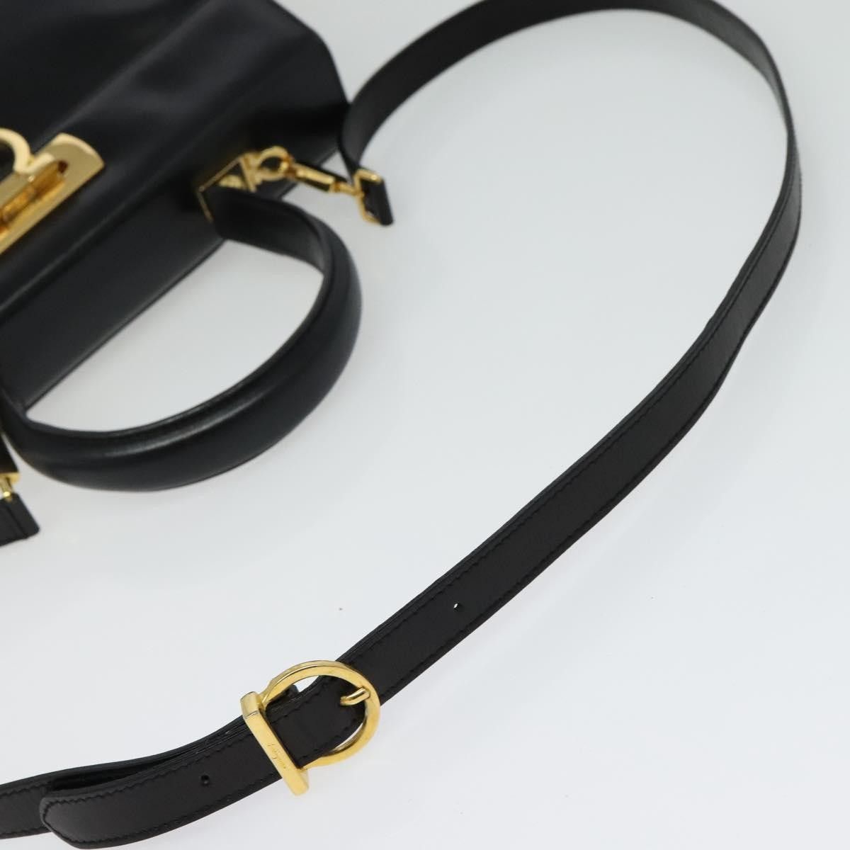 Salvatore Ferragamo Salvatore Ferragamo Gancini Convertible Top Handle Bag Leather Size ONE SIZE - 7 Thumbnail