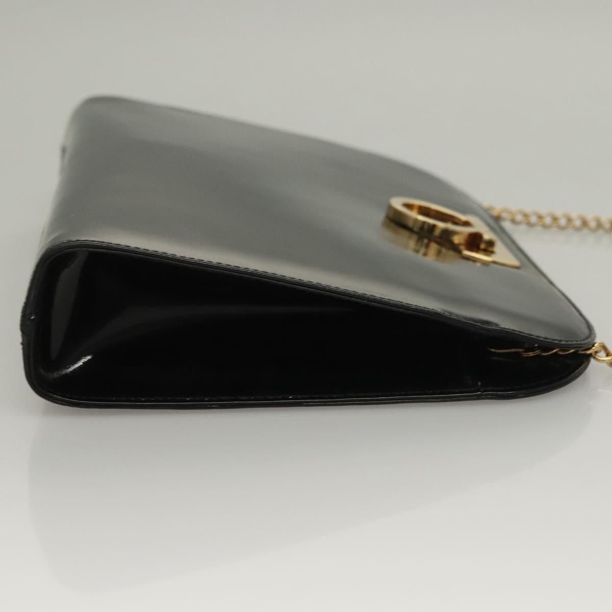 Salvatore Ferragamo Salvatore Ferragamo Gancini Patent Leather Size ONE SIZE - 3 Thumbnail